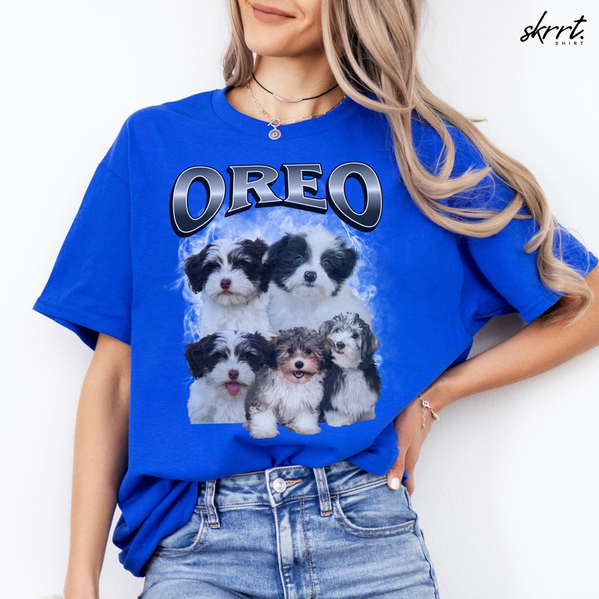 Gepersonaliseerde Cadeau - Huisdier Foto T-shirt - Bootleg Shirt