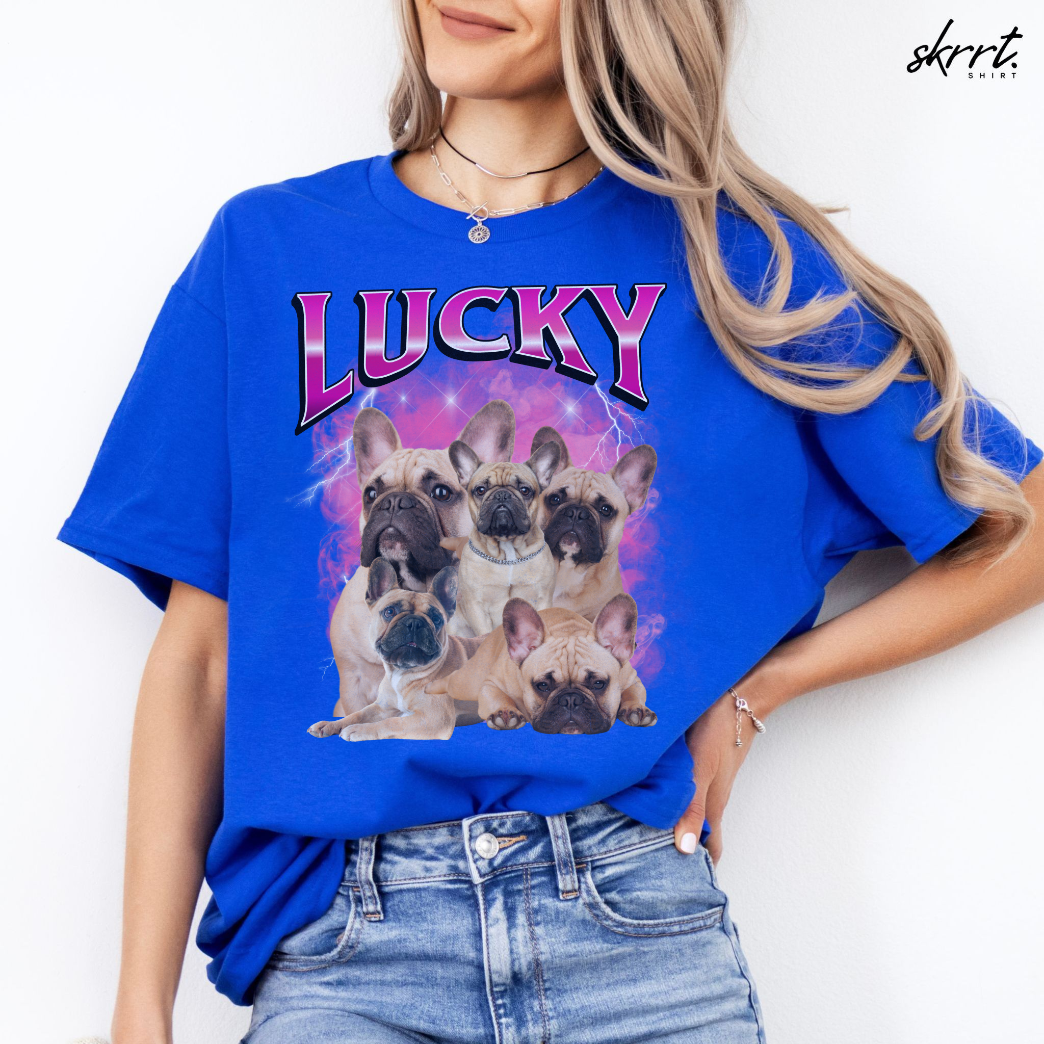 Gepersonaliseerde Cadeau - Huisdier Foto T-shirt - Bootleg Shirt