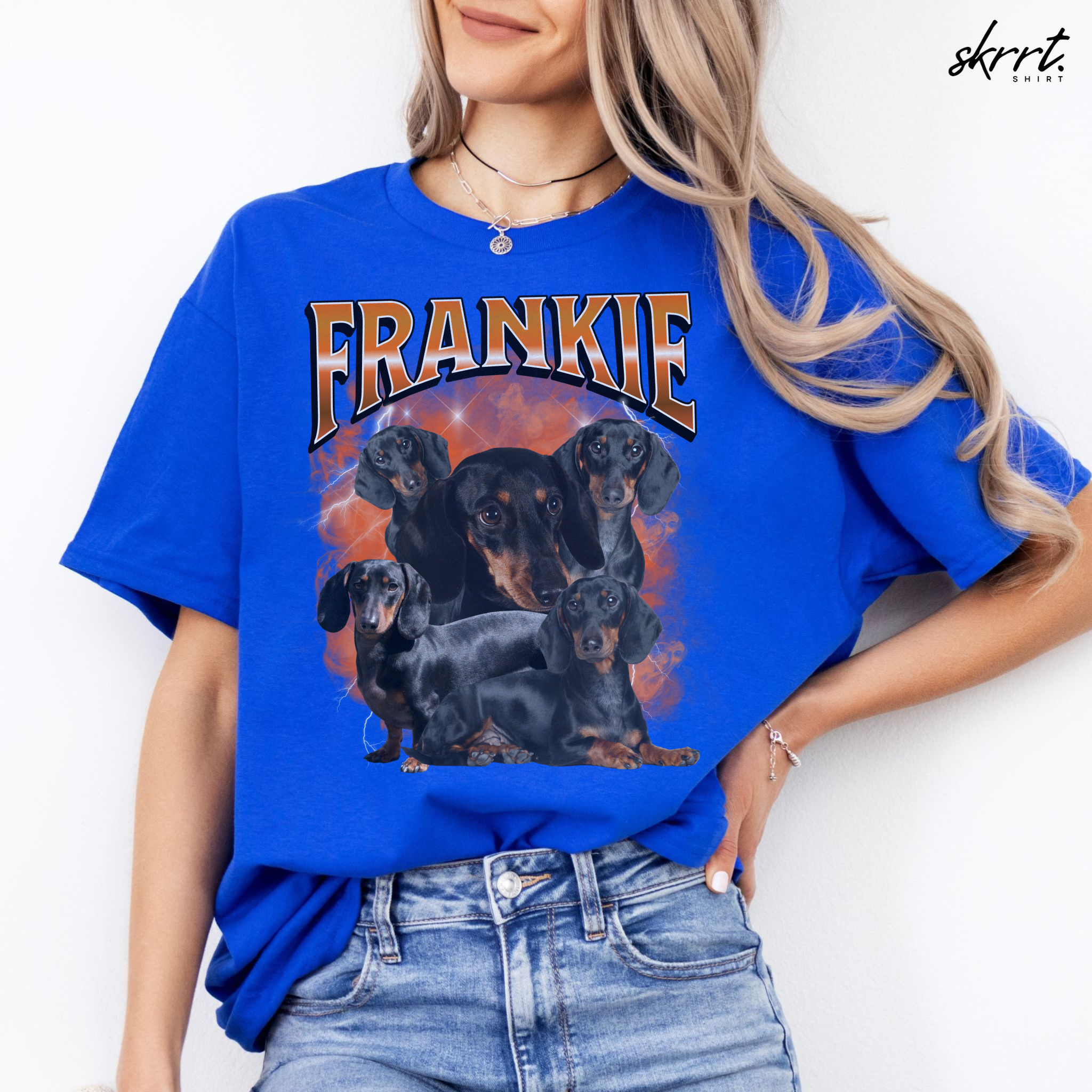 Gepersonaliseerde Cadeau - Huisdier Foto T-shirt - Bootleg Shirt