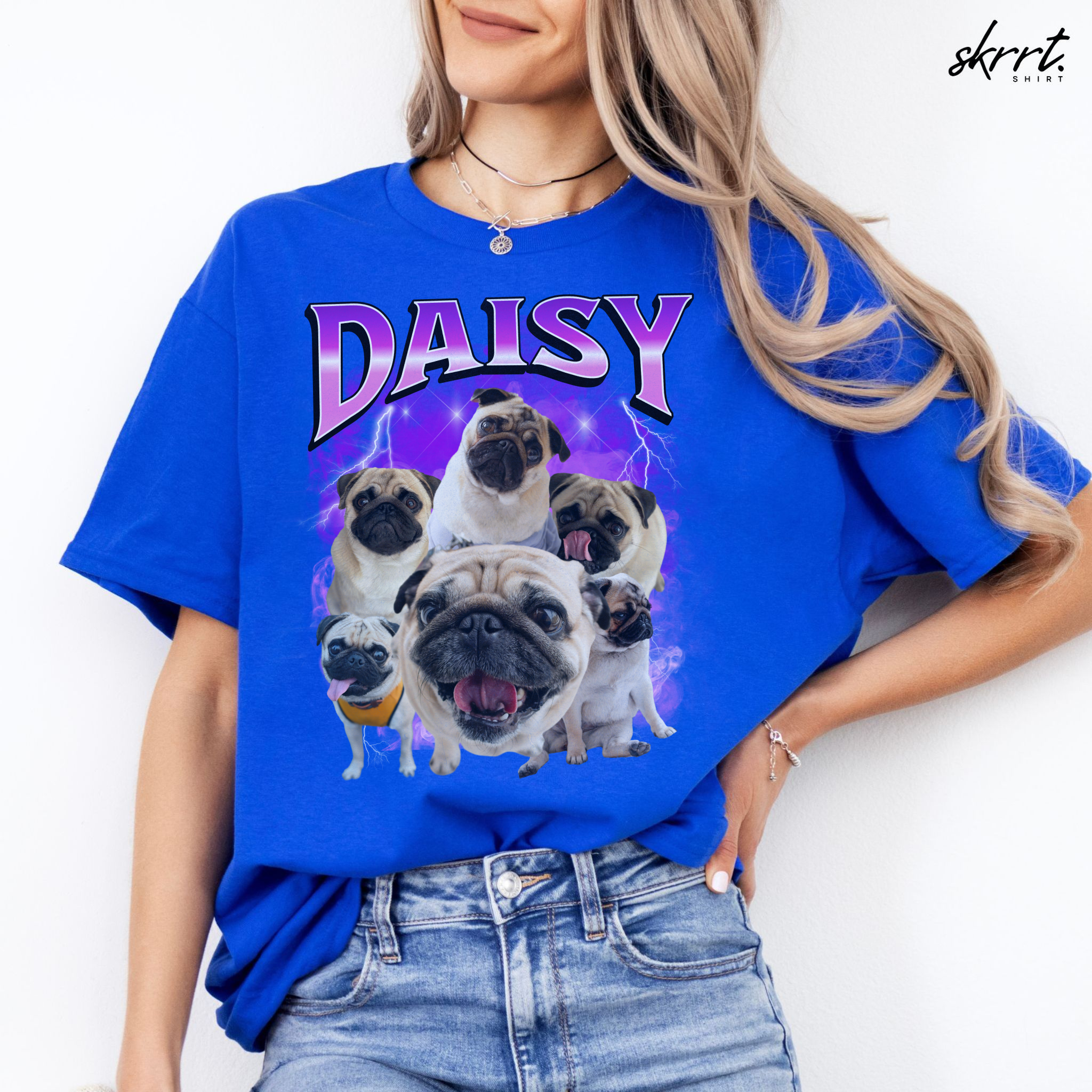 Gepersonaliseerde Cadeau - Huisdier Foto T-shirt - Bootleg Shirt