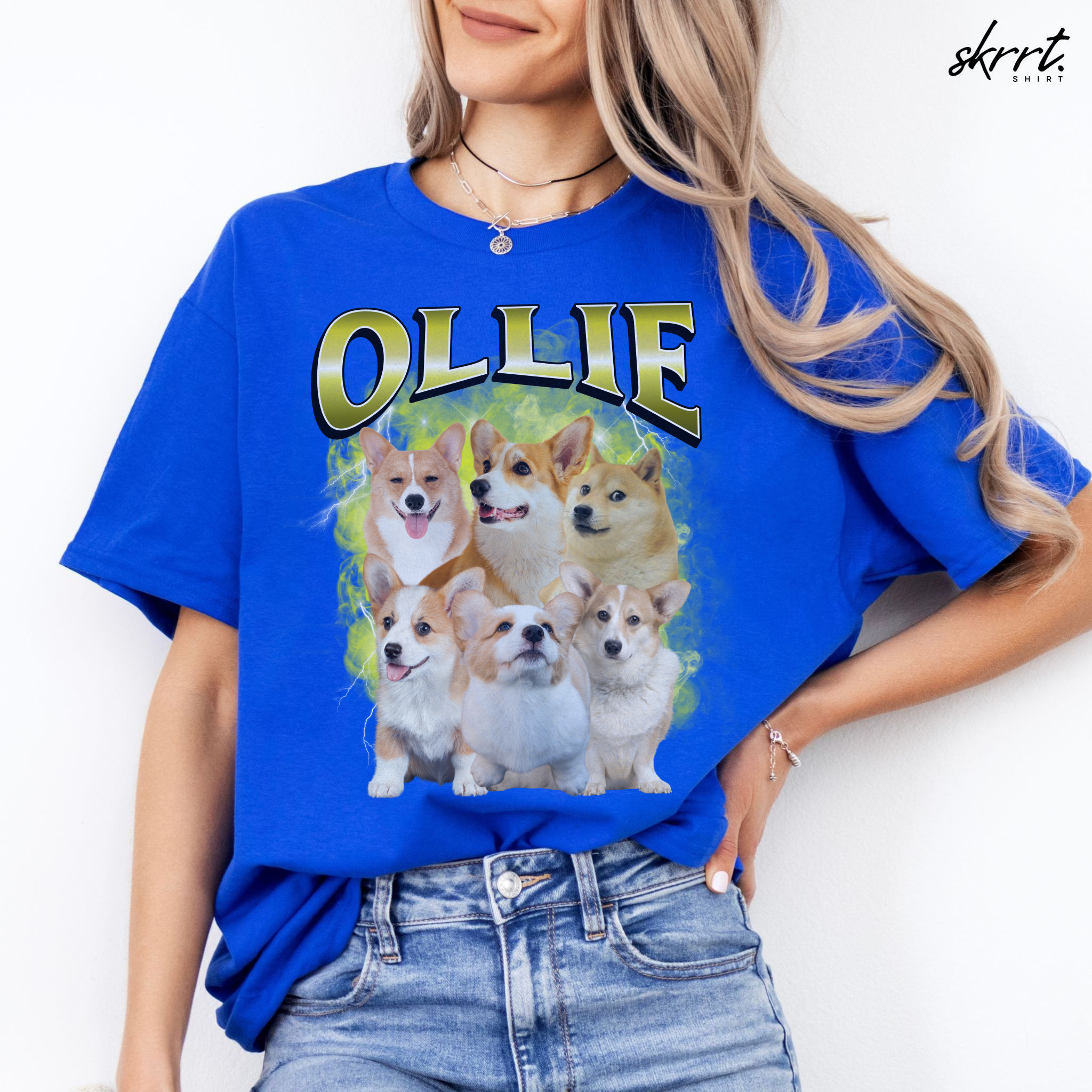 Gepersonaliseerde Cadeau - Huisdier Foto T-shirt - Bootleg Shirt