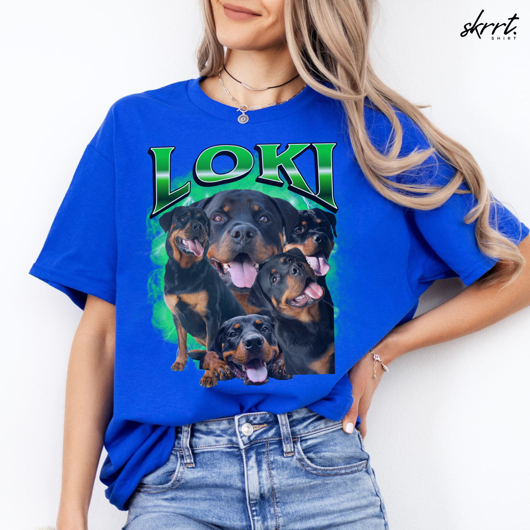 Gepersonaliseerde Cadeau - Huisdier Foto T-shirt - Bootleg Shirt