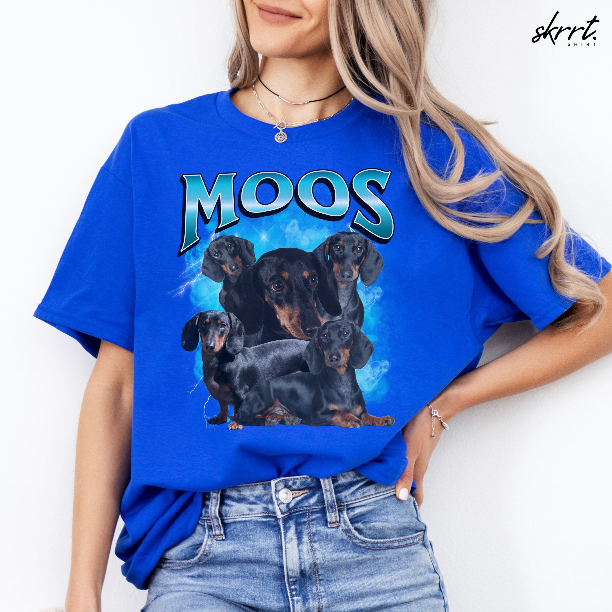 Gepersonaliseerde Cadeau - Huisdier Foto T-shirt - Bootleg Shirt