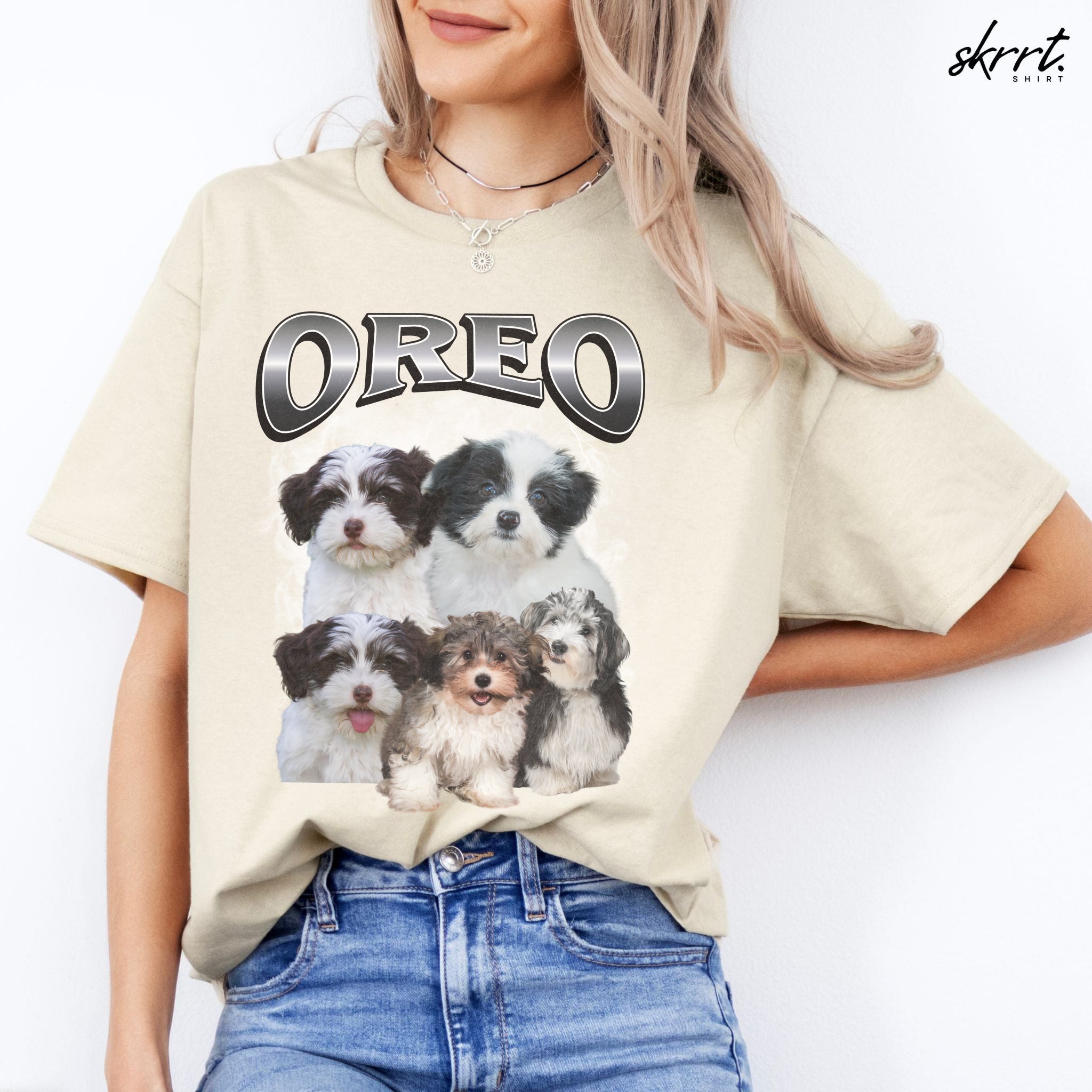 Gepersonaliseerde Cadeau - Huisdier Foto T-shirt - Bootleg Shirt