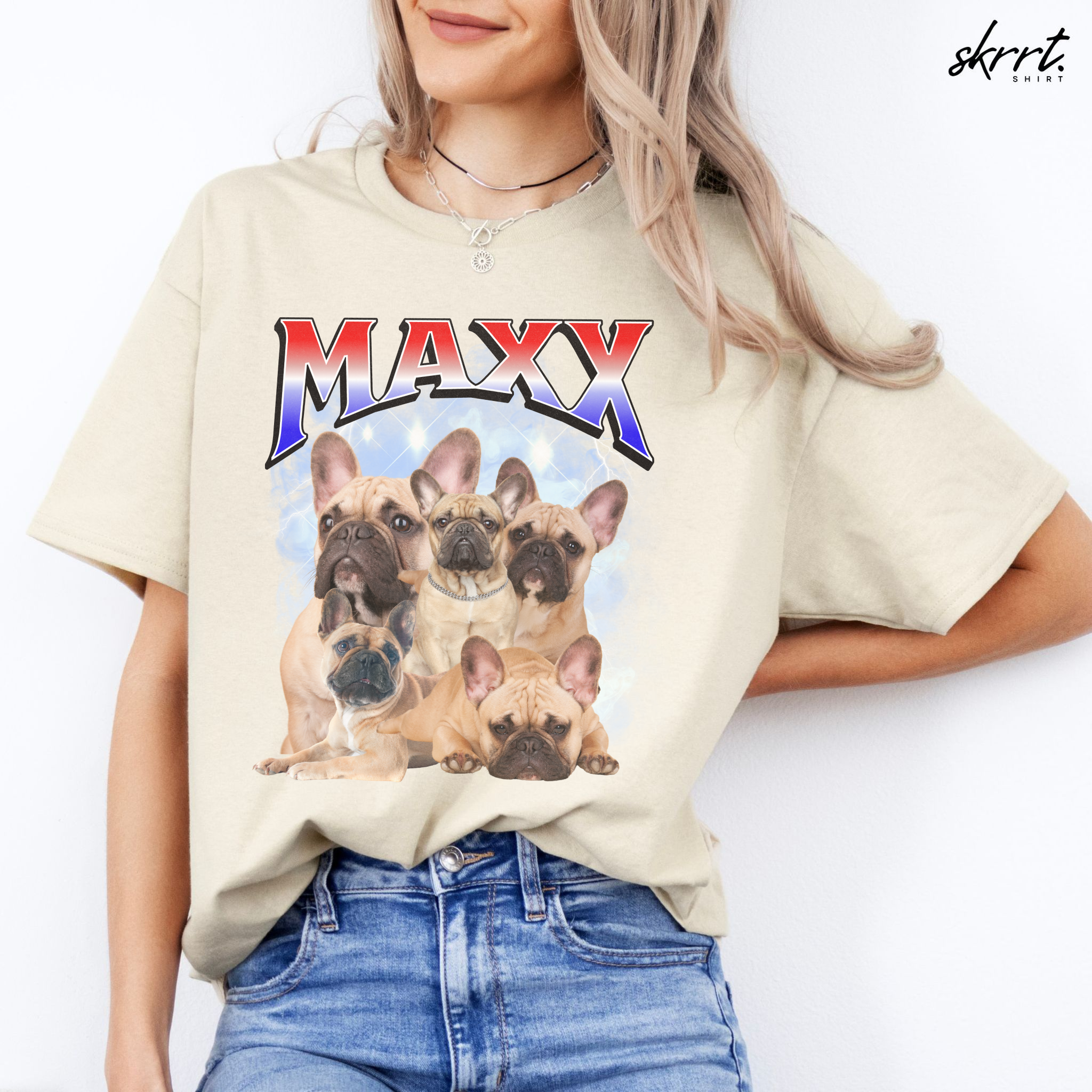 Gepersonaliseerde Cadeau - Huisdier Foto T-shirt - Bootleg Shirt