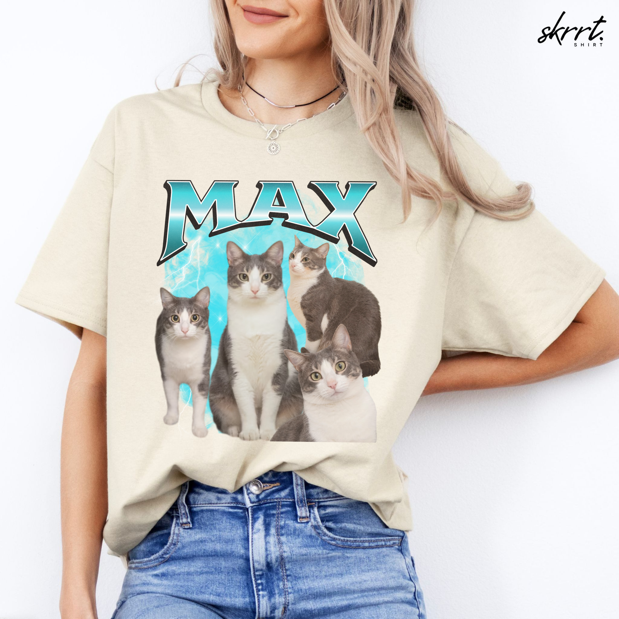 Gepersonaliseerde Cadeau - Huisdier Foto T-shirt - Bootleg Shirt