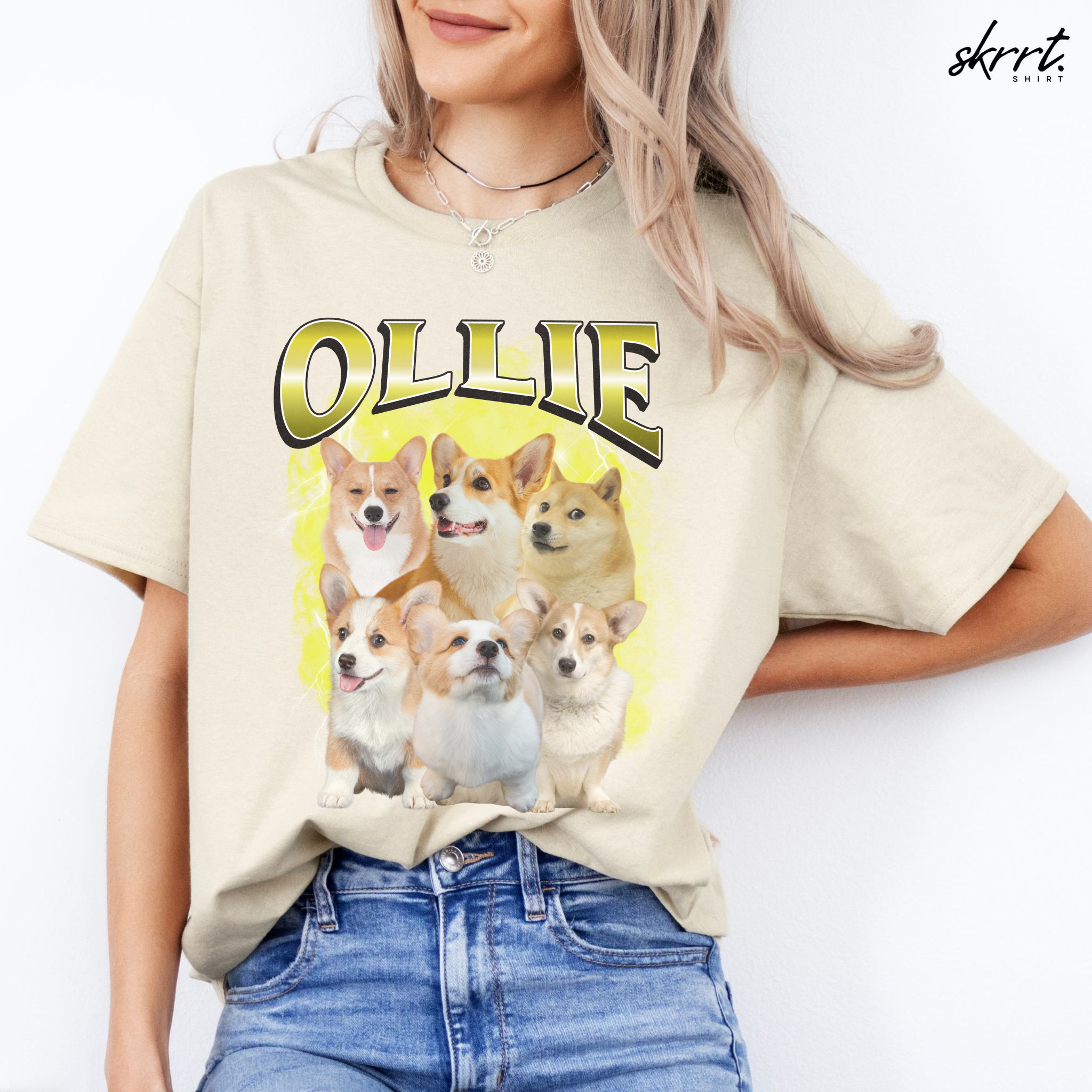 Gepersonaliseerde Cadeau - Huisdier Foto T-shirt - Bootleg Shirt