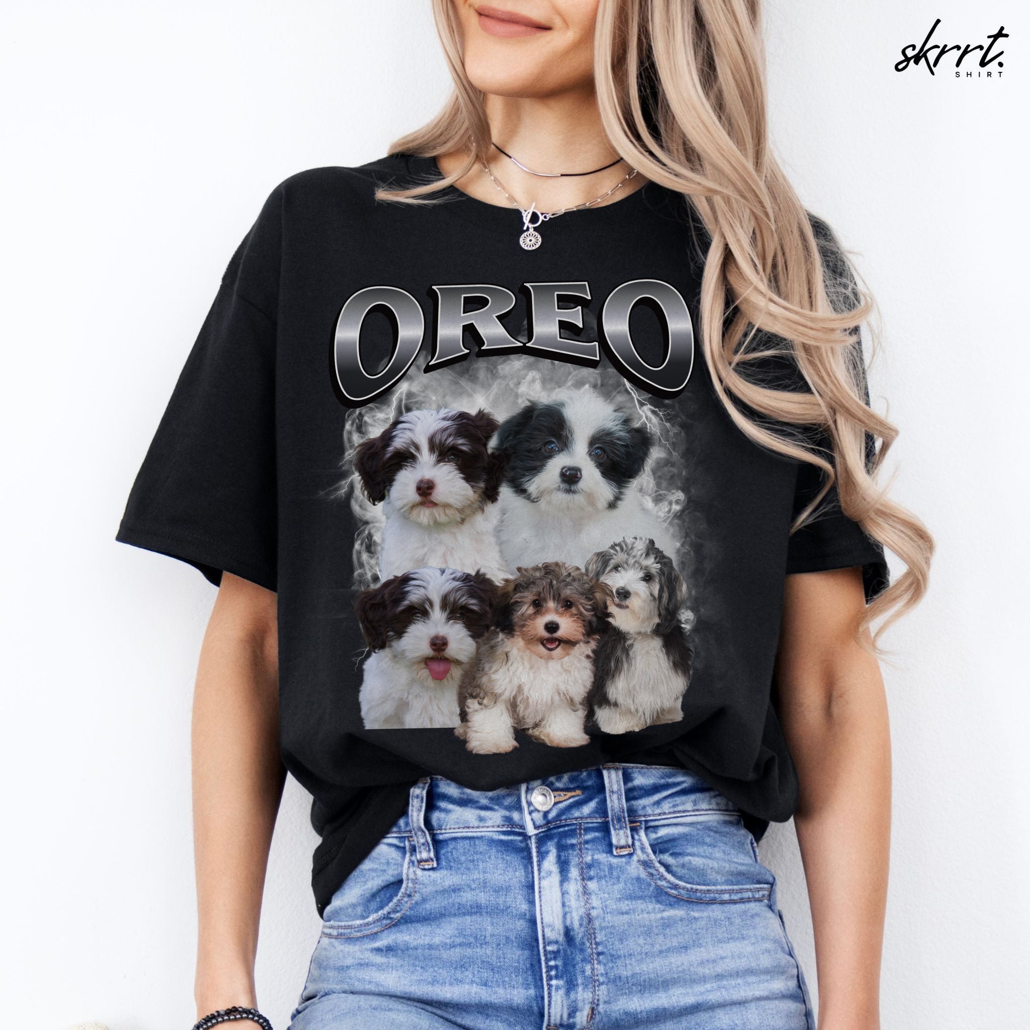 Gepersonaliseerde Cadeau - Huisdier Foto T-shirt - Bootleg Shirt