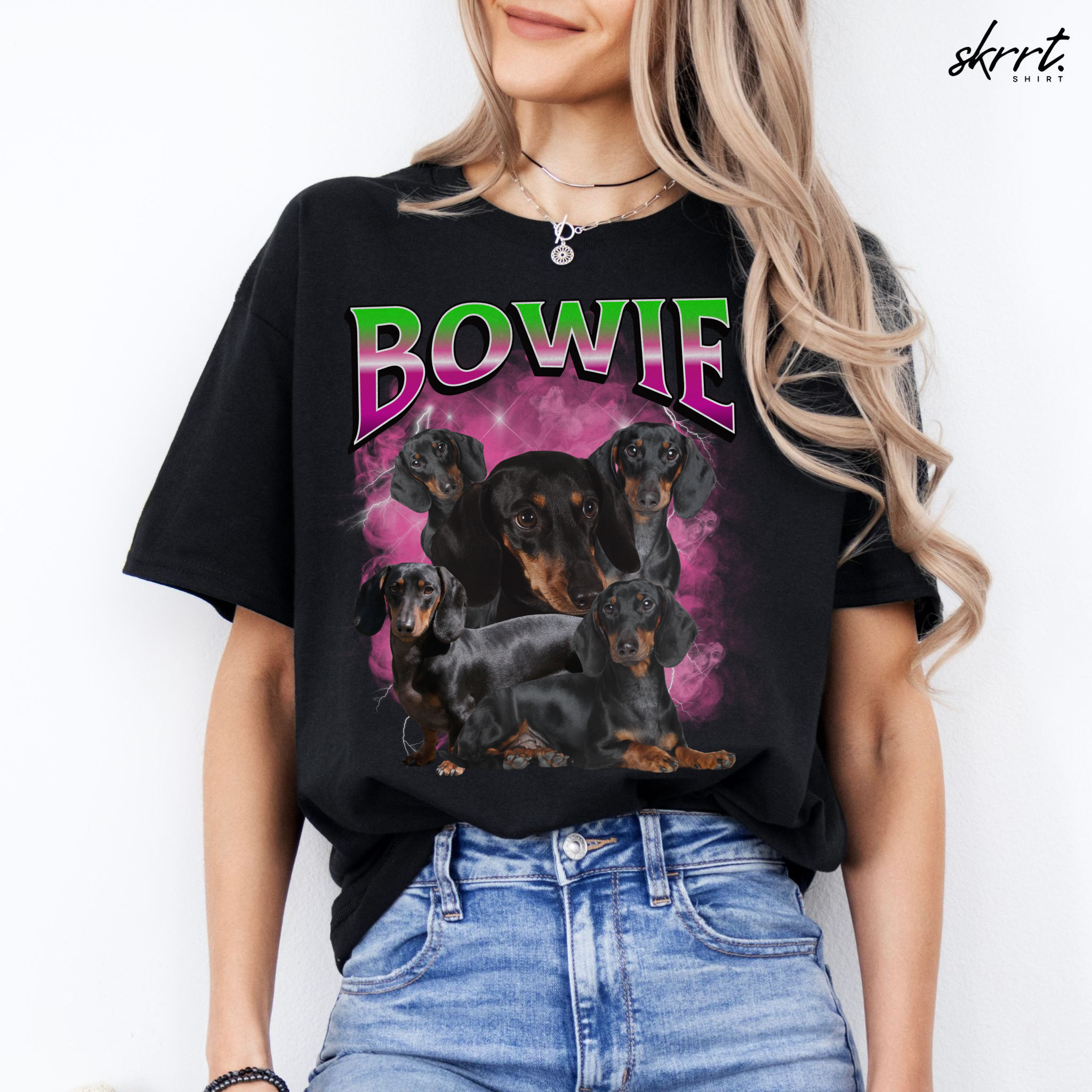 Gepersonaliseerde Cadeau - Huisdier Foto T-shirt - Bootleg Shirt