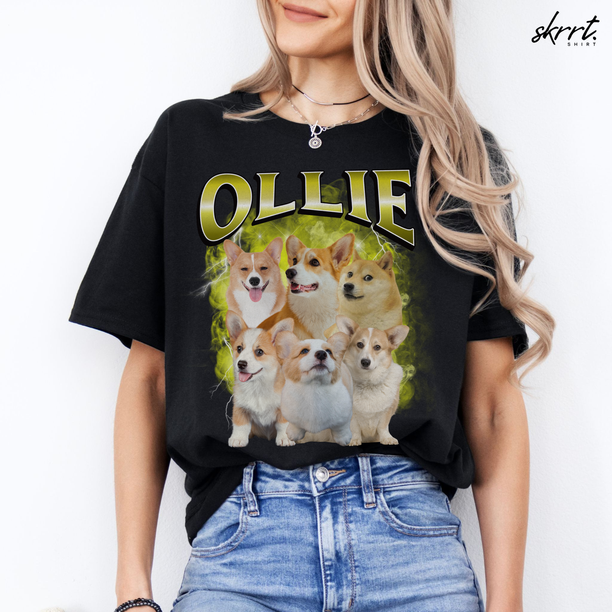 Gepersonaliseerde Cadeau - Huisdier Foto T-shirt - Bootleg Shirt