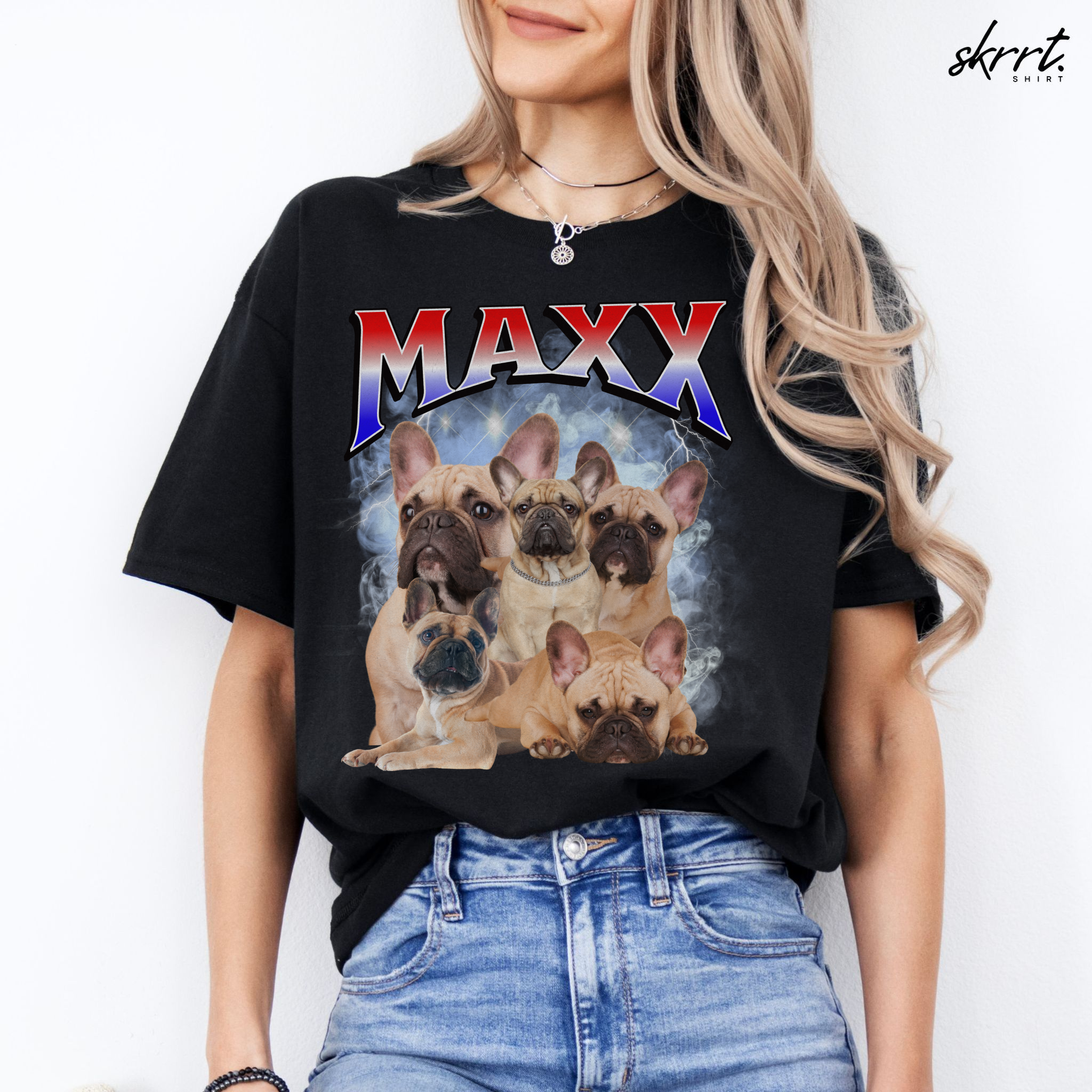 Gepersonaliseerde Cadeau - Huisdier Foto T-shirt - Bootleg Shirt