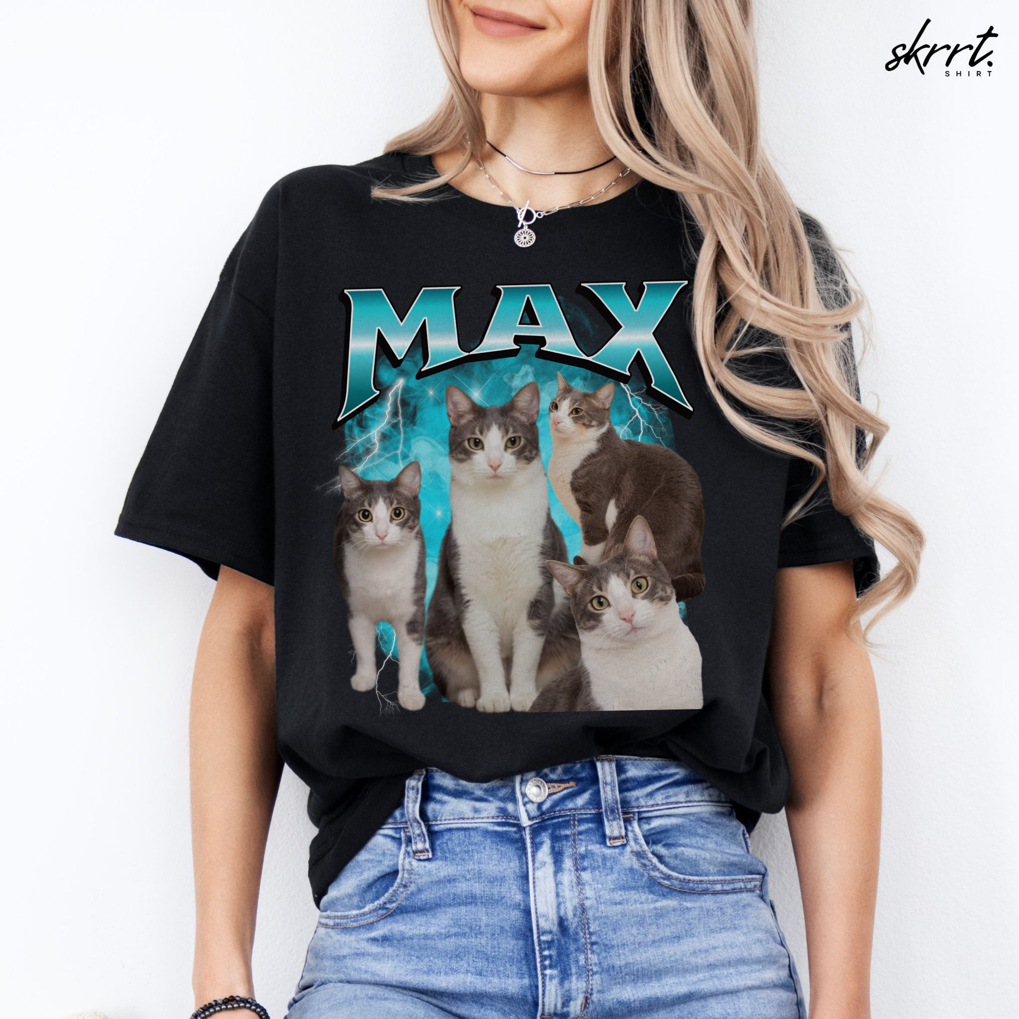 Gepersonaliseerde Cadeau - Huisdier Foto T-shirt - Bootleg Shirt