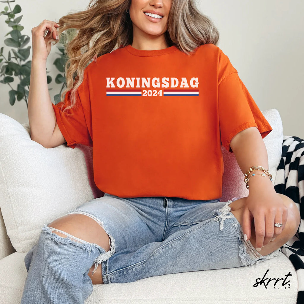 Koningsdag - Met front print