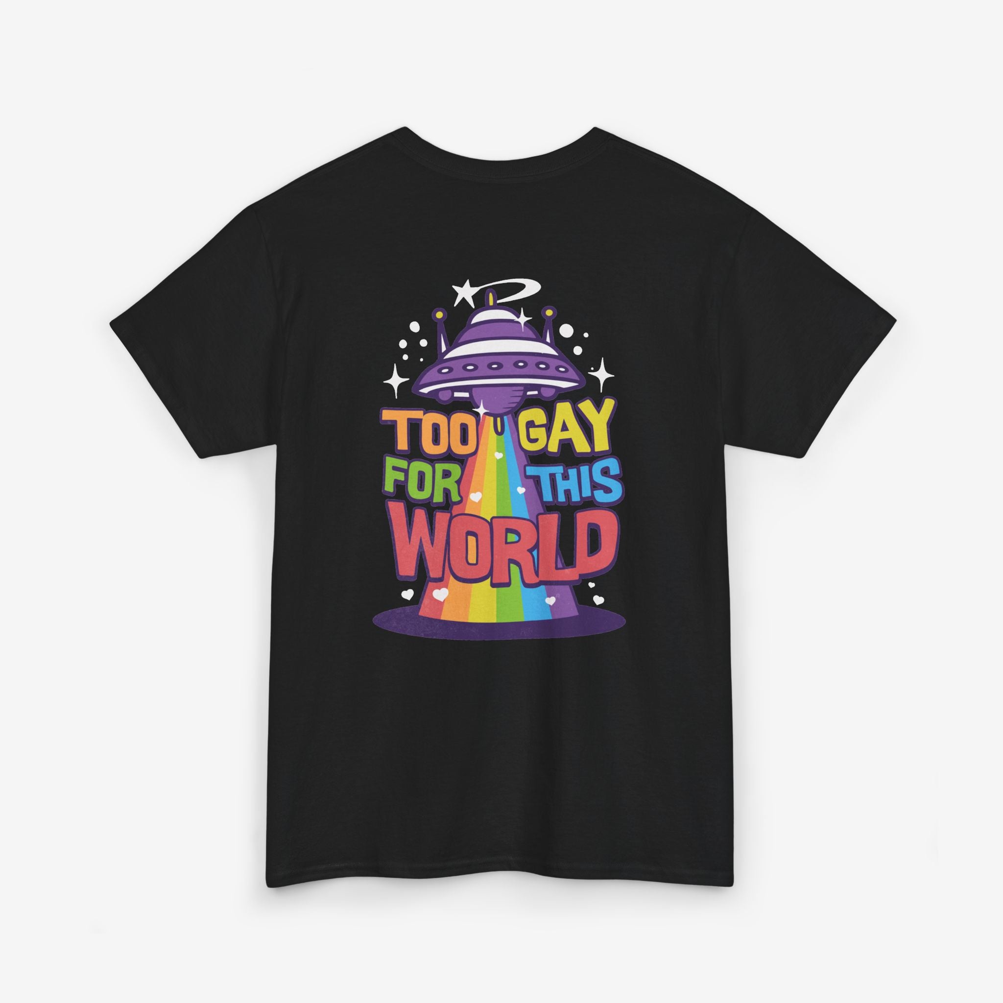Gay Pride T-shirt - Too Gay For This World | SkrrtShirt