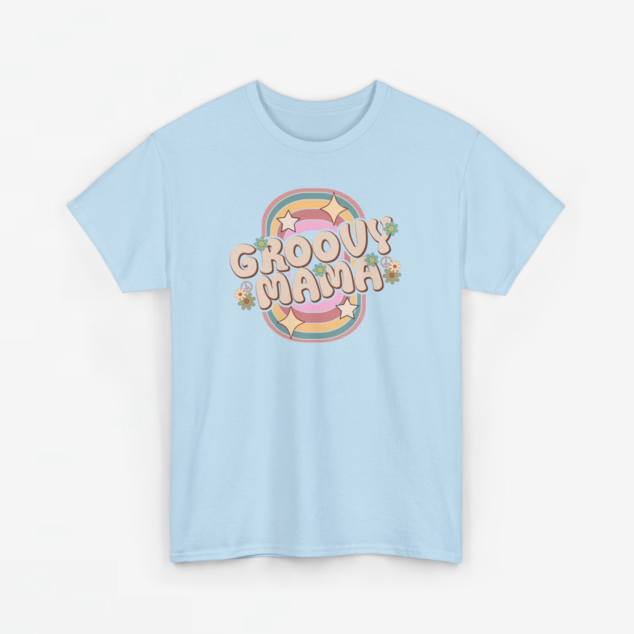 Moederdag Mama Cadeau - T-shirt - Groovy Mama - Oversized - #45