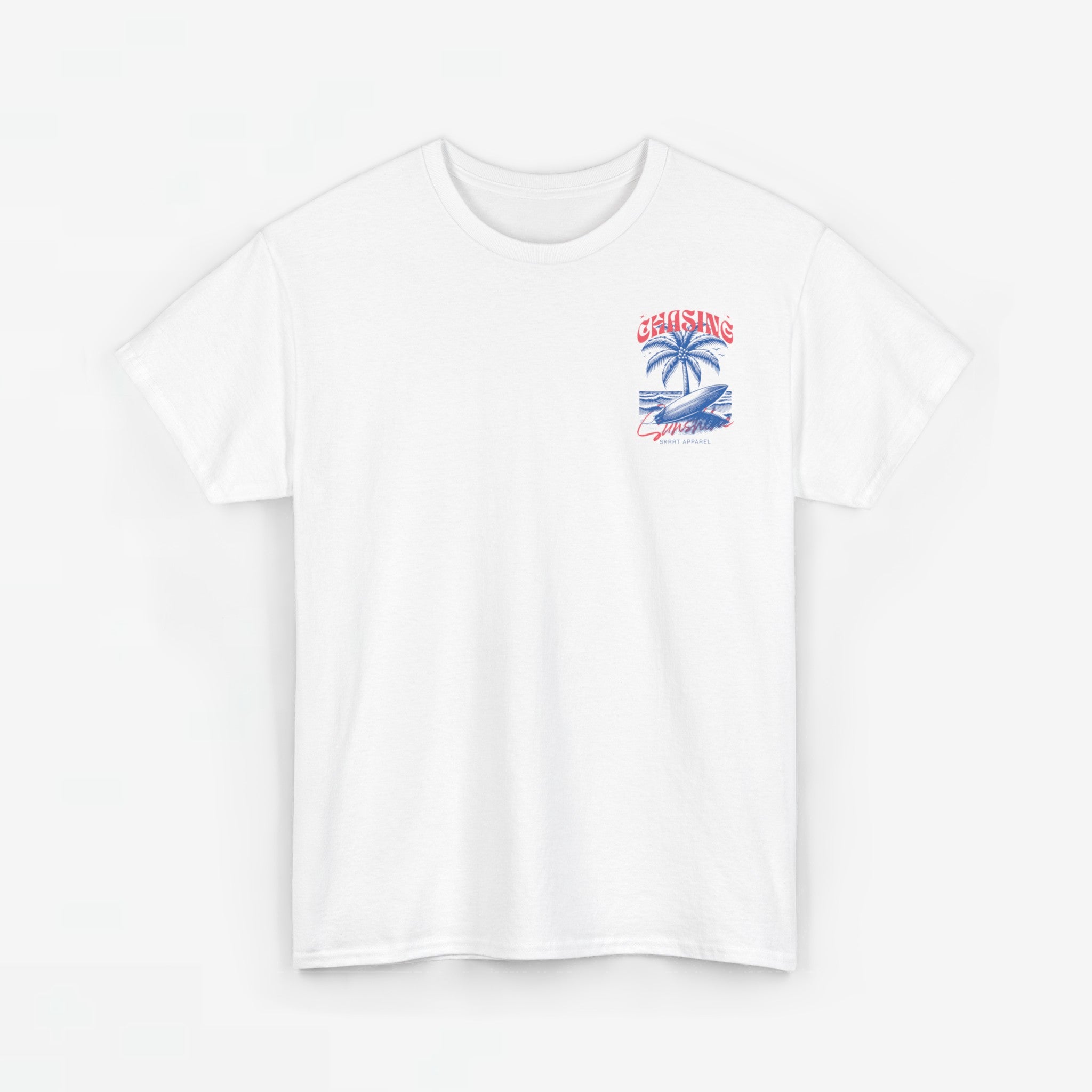 Zomer T-shirt voor Dames - Skrrtshirt Zomervakantie Oversized Tee #6 - Chasing Sunshine
