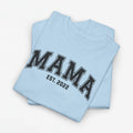 Gepersonaliseerde Moederdag Mama Cadeau - T-shirt - MAMA - EST [Jaar]