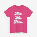 Gay Pride T-shirt - His He Him - Oversized #63