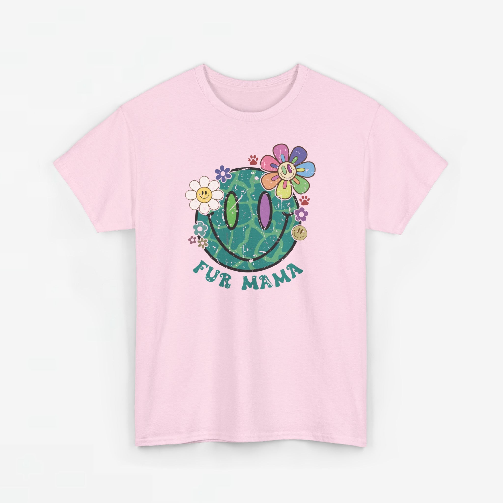 Moederdag Mama Cadeau - T-shirt - Fur Mama - Oversized - #59