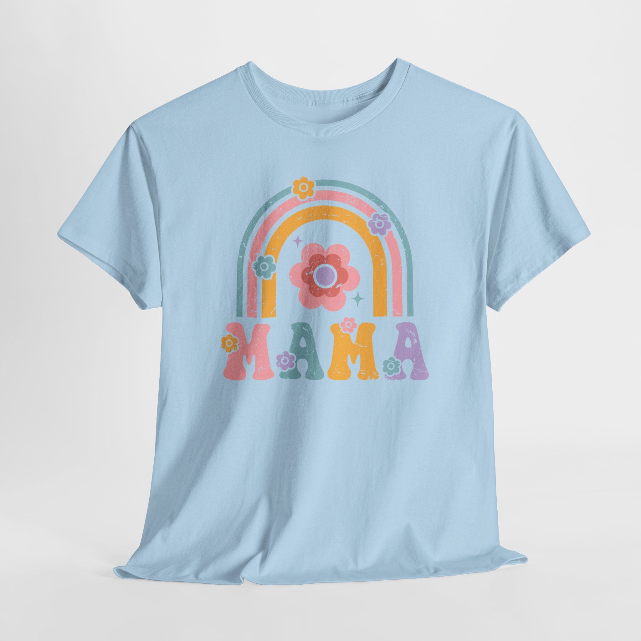 Moederdag Mama Cadeau - T-shirt - Rainbow - Oversized - #55
