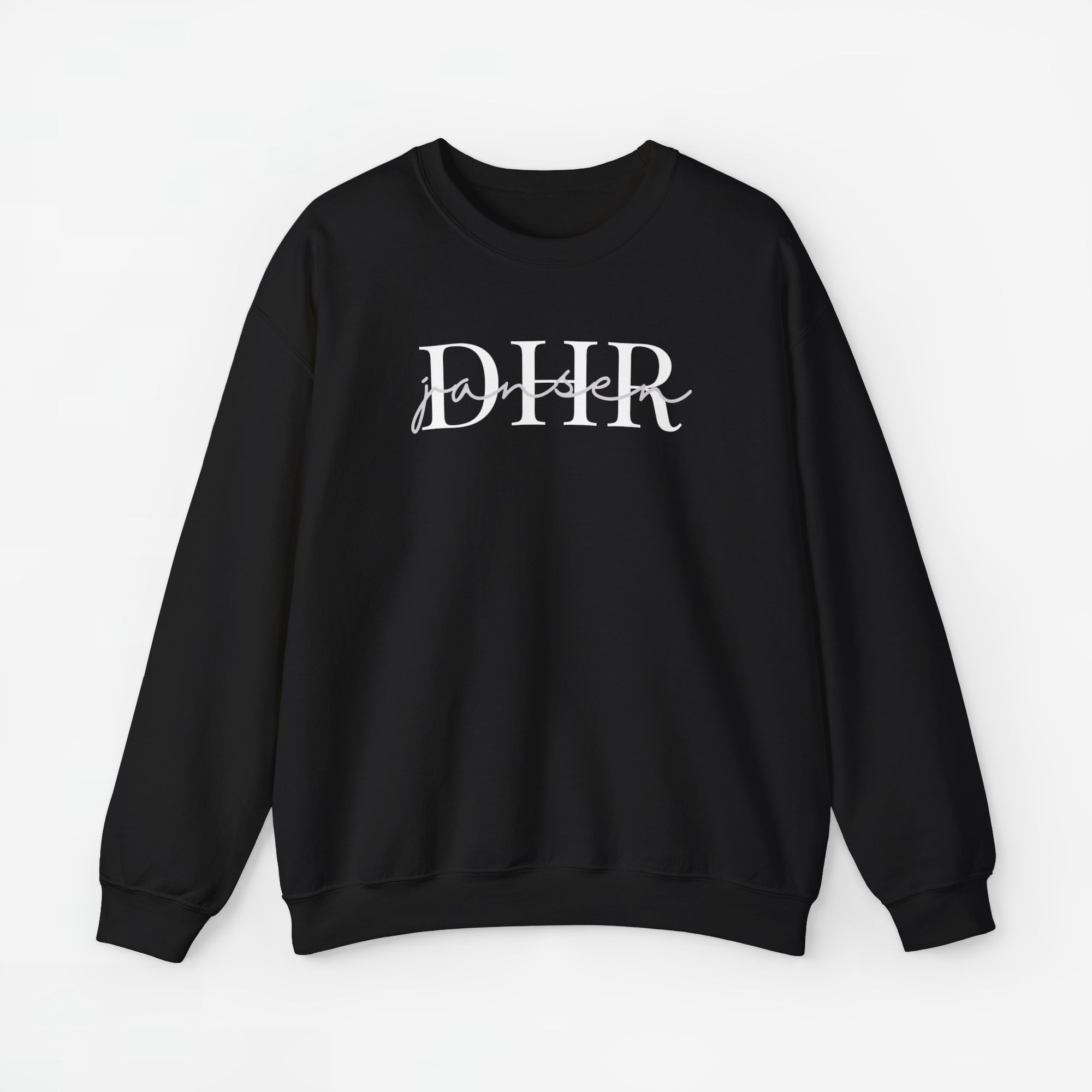 Gepersonaliseerde Bruiloft en trouwdag truien cadeau - DHR & MEVR Koppel Huwelijksreis truien met Achternaam #7