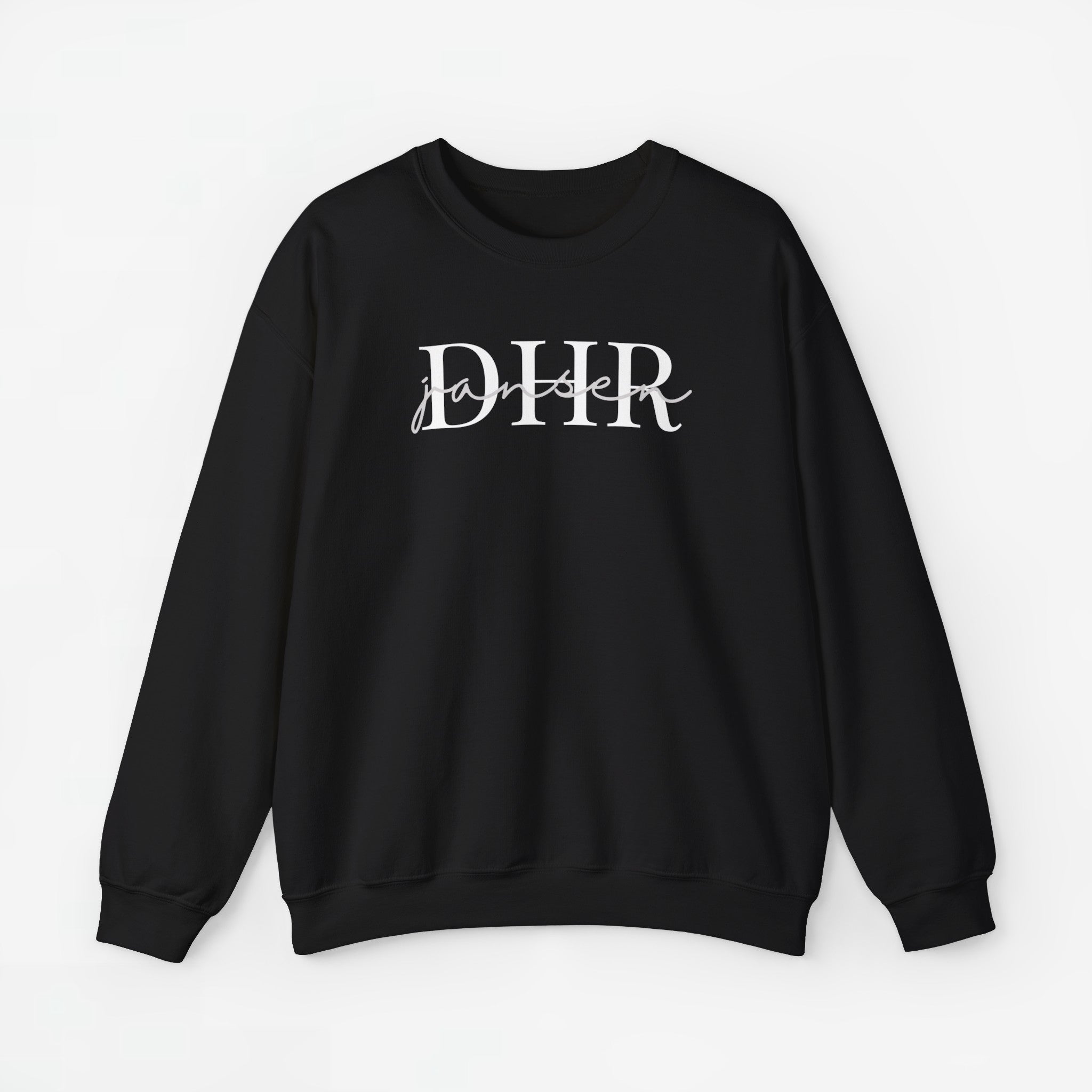 Gepersonaliseerde Bruiloft en trouwdag truien cadeau - DHR & MEVR Koppel Huwelijksreis truien met Achternaam #7