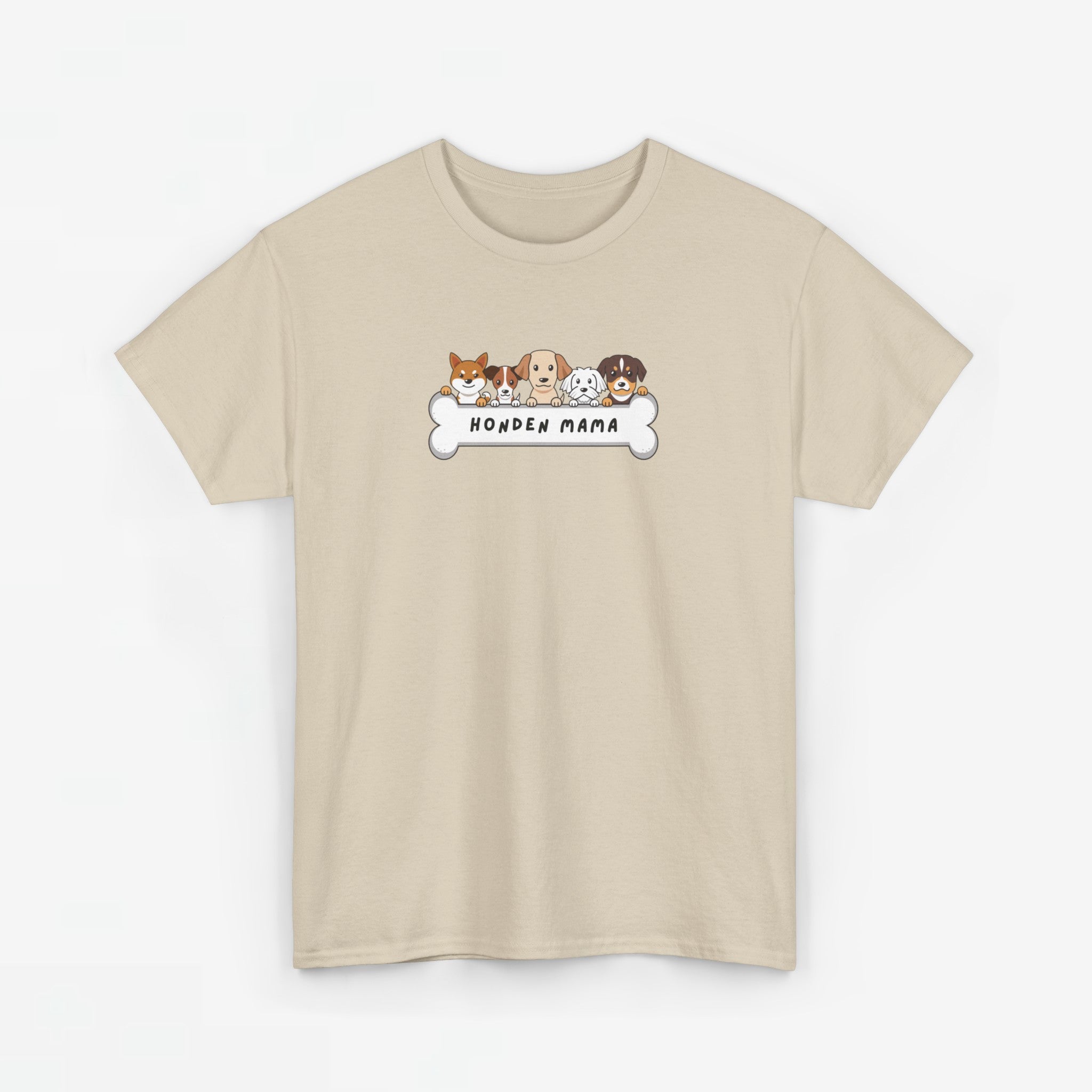 Moederdag Mama Cadeau - T-shirt - Honden Mama - Oversized - #66