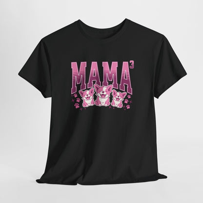 Moederdag Mama Cadeau - T-shirt - Mama van 3 - Oversized - #92