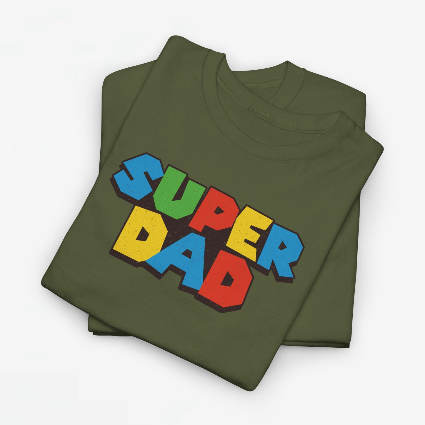 Vaderdag Papa Cadeau - T-shirt - Super Dad - Oversized #3