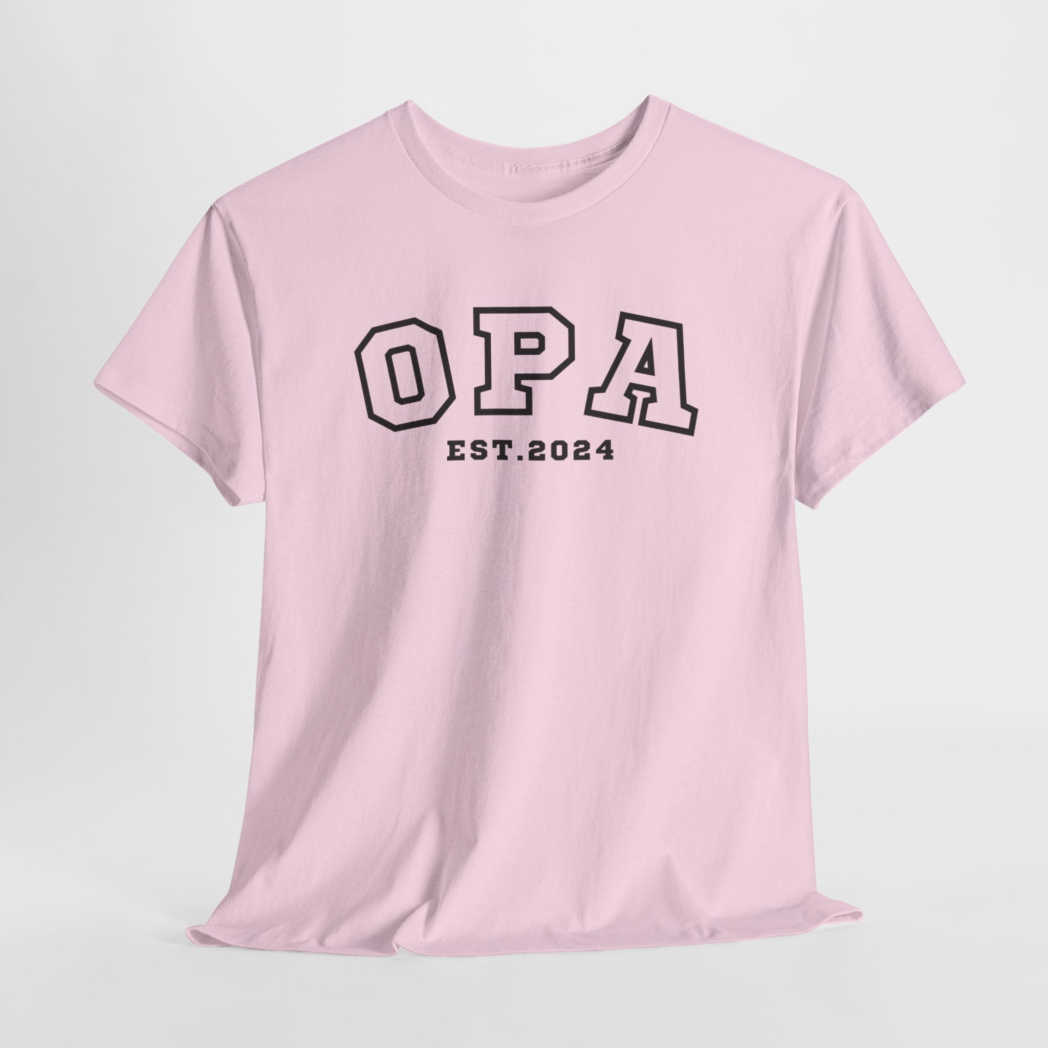 Gepersonaliseerd Opa T-shirt met EST jaartal