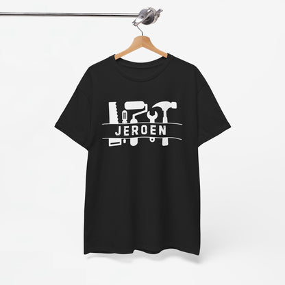 Gepersonaliseerde Vaderdag Papa Cadeau - T-shirt - Klusser Met Naam