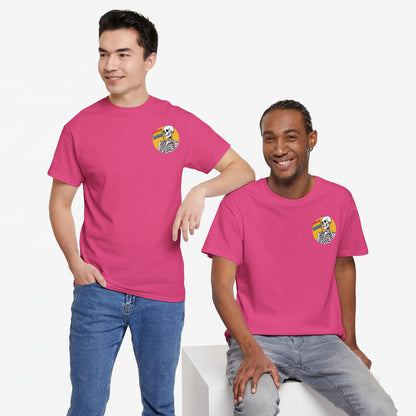 Gay Pride T-shirt - Skelet Pride Vlag - Back Print - Oversized #68