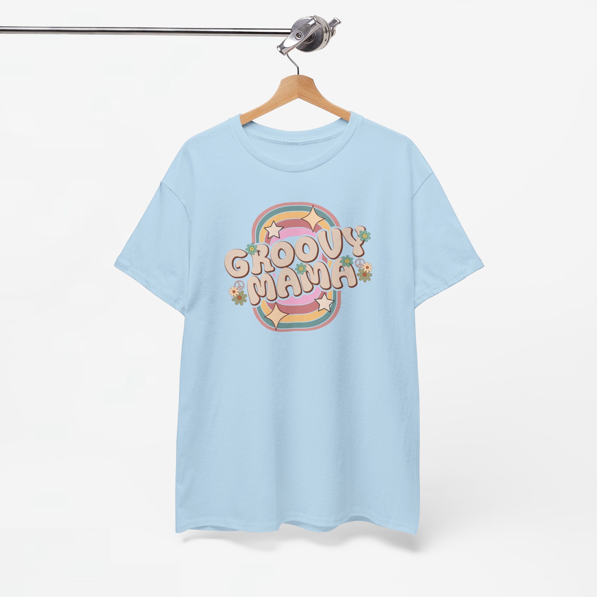 Moederdag Mama Cadeau - T-shirt - Groovy Mama - Oversized - #45
