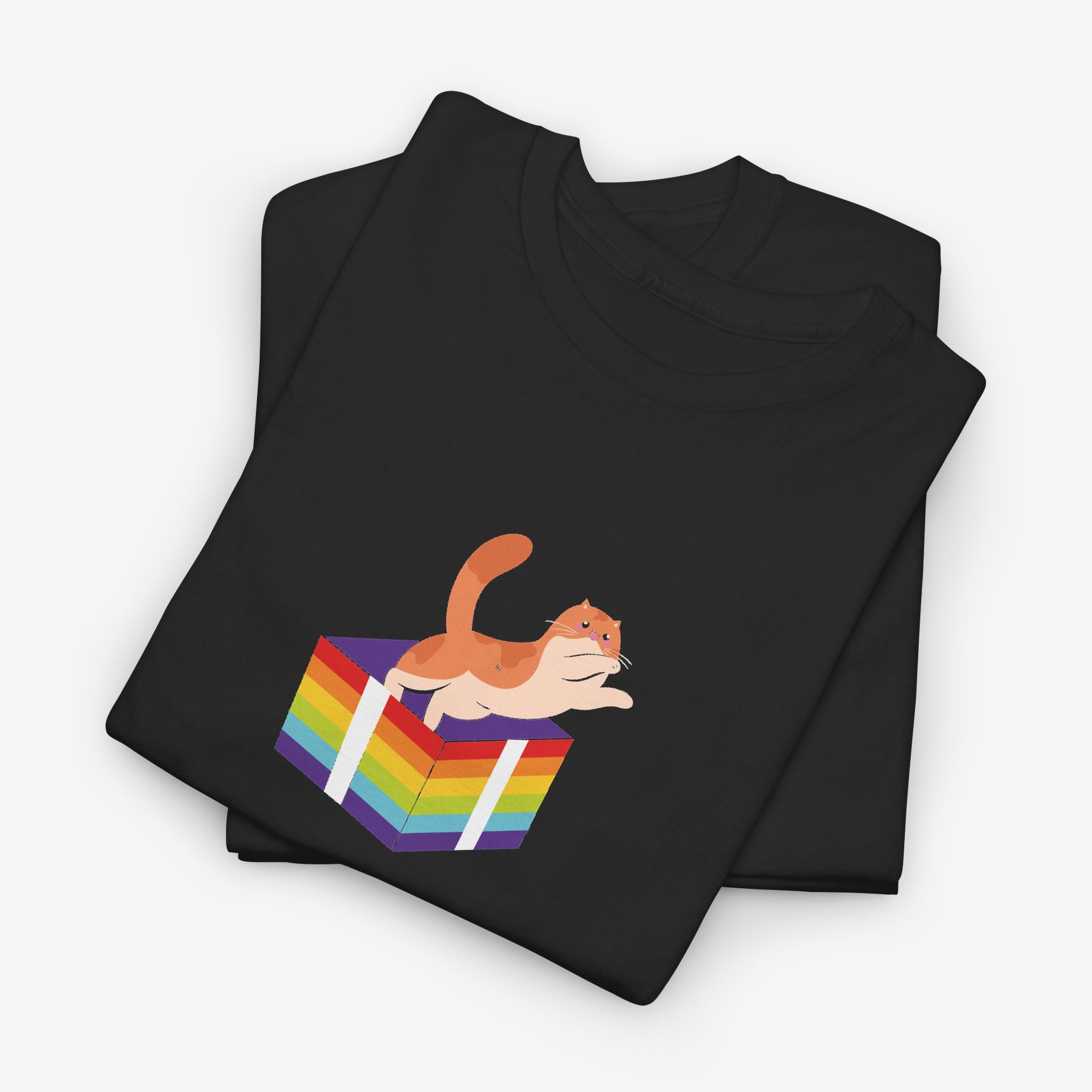 Gay Pride T-shirt - Kat Regenboog | SkrrtShirt