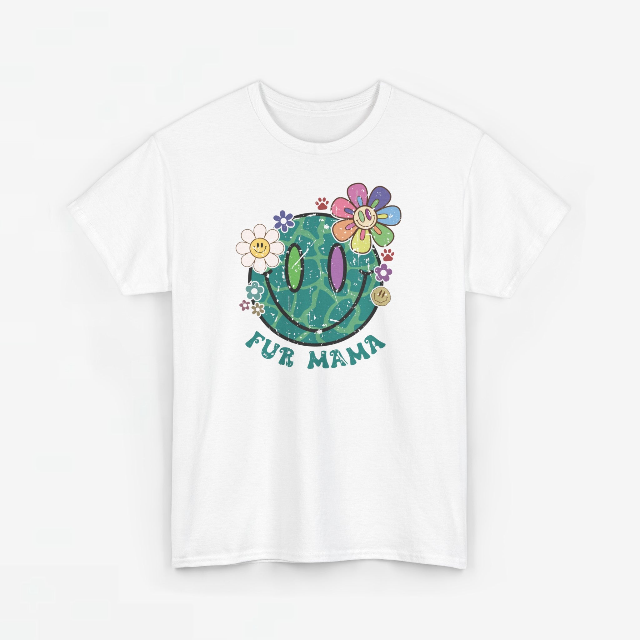 Moederdag Mama Cadeau - T-shirt - Fur Mama - Oversized - #59