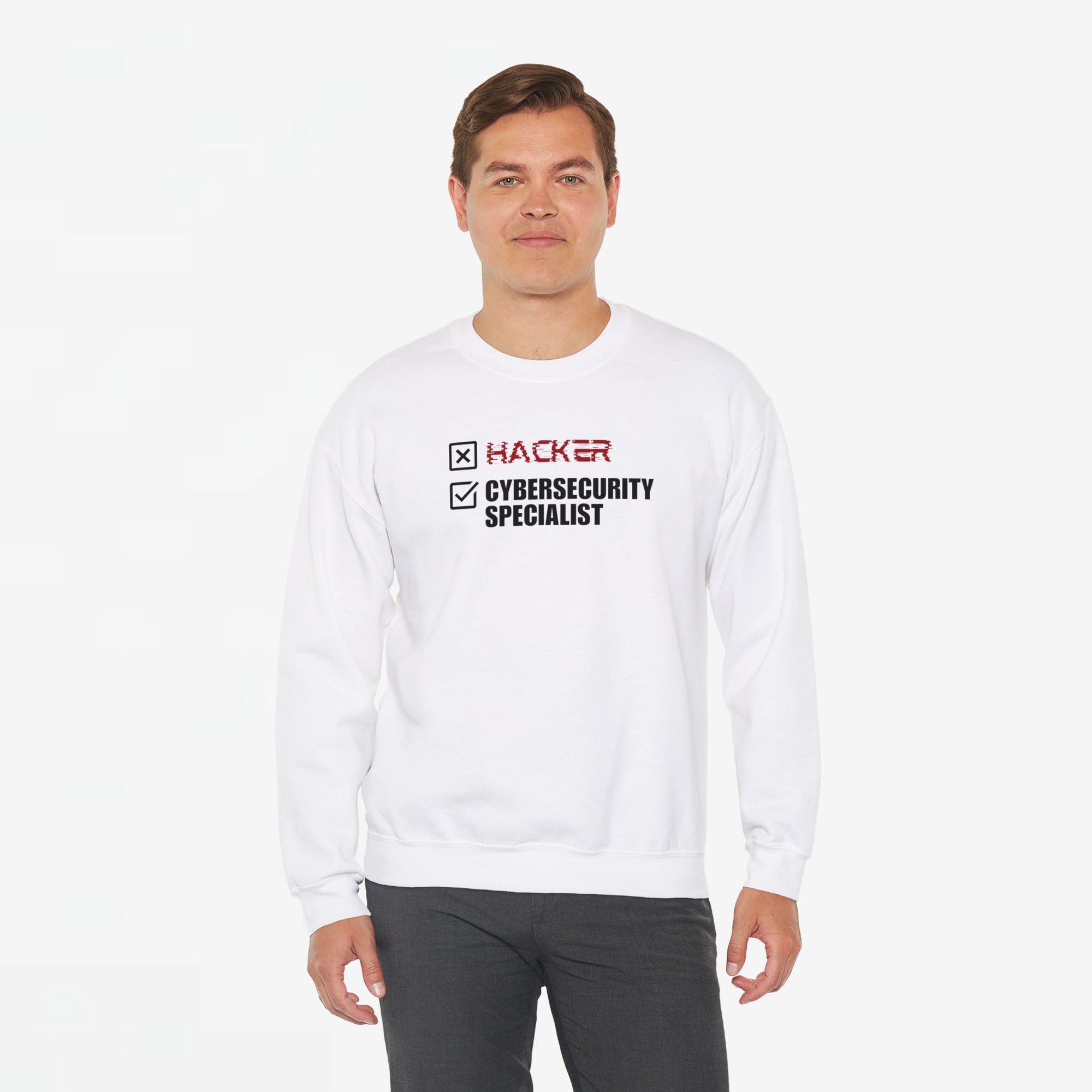 Cybersecurity Specialist / Niet Hacker - ICT Beroep - Trui met Print voor Hem / Haar