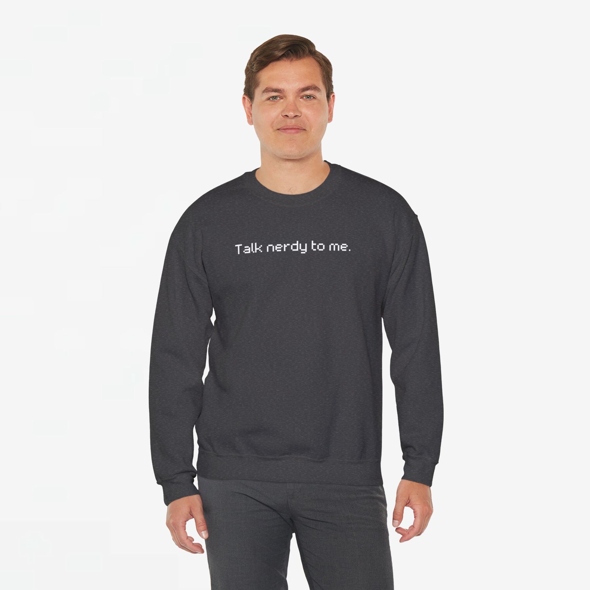 Talk nerdy to me - ICT Beroep - Trui met Print voor Hem / Haar