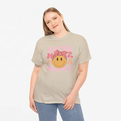 Moederdag Mama Cadeau - T-shirt - Happy Mama - Oversized - #30