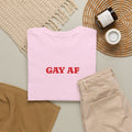 Gay Pride T-shirt -  Gay AF | SkrrtShirt