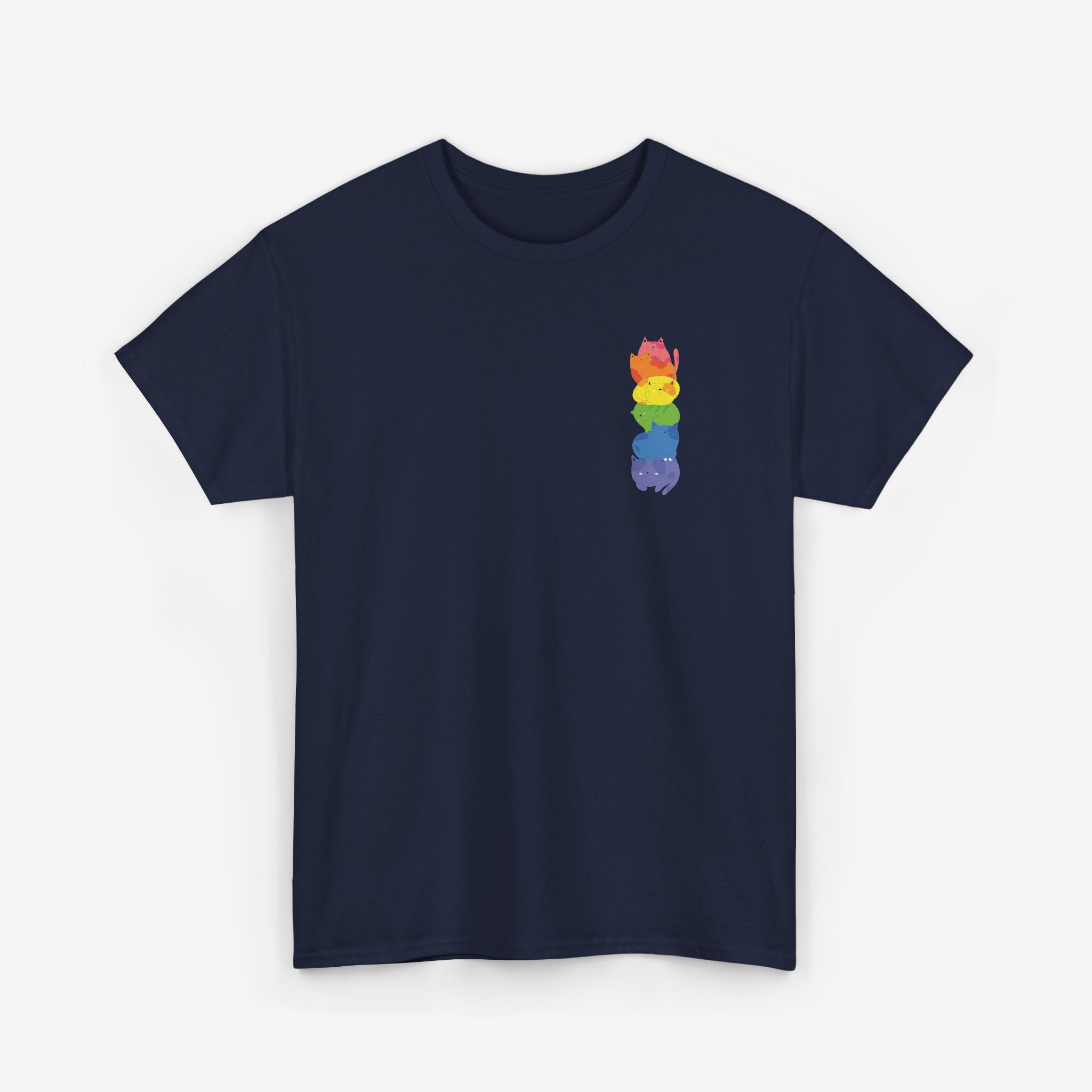 Gay Pride T-shirt - Katten Regenboog | SkrrtShirt