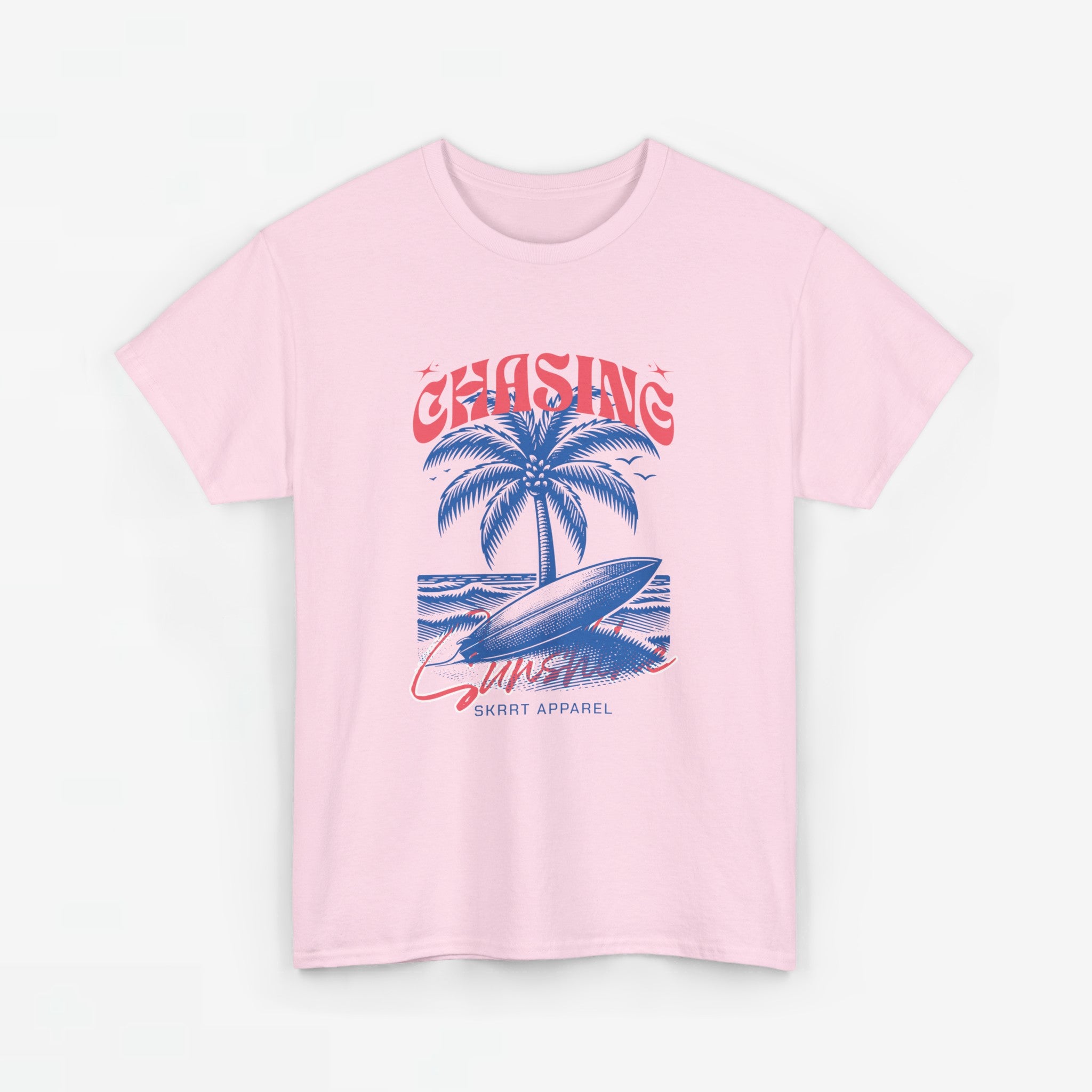 Dames Zomer Oversized T-shirt met print - Chasing Sunshine