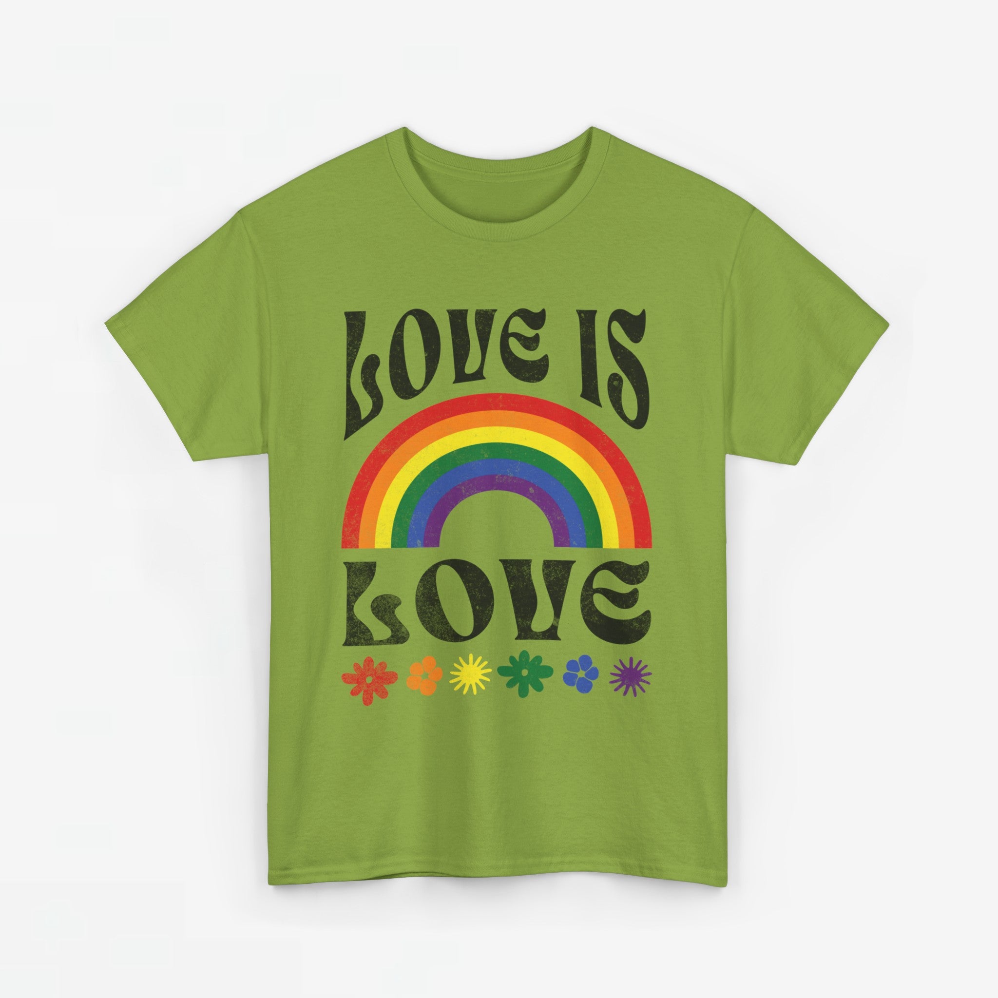 Gay Pride T-shirt - Love is love- Oversized #53