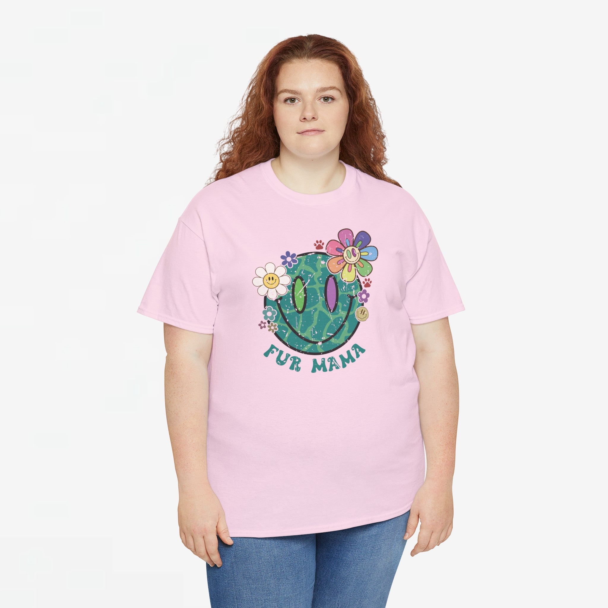 Moederdag Mama Cadeau - T-shirt - Fur Mama - Oversized - #59