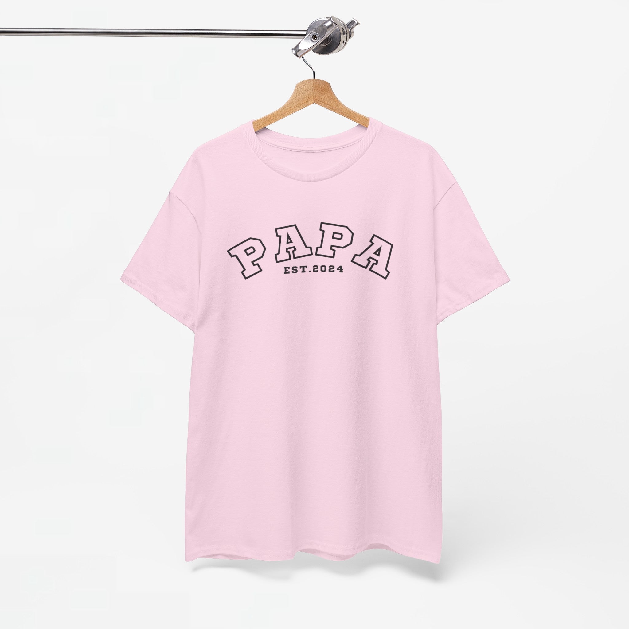 Gepersonaliseerde Vaderdag Papa Cadeau - T-shirt - Papa - EST [Jaar]