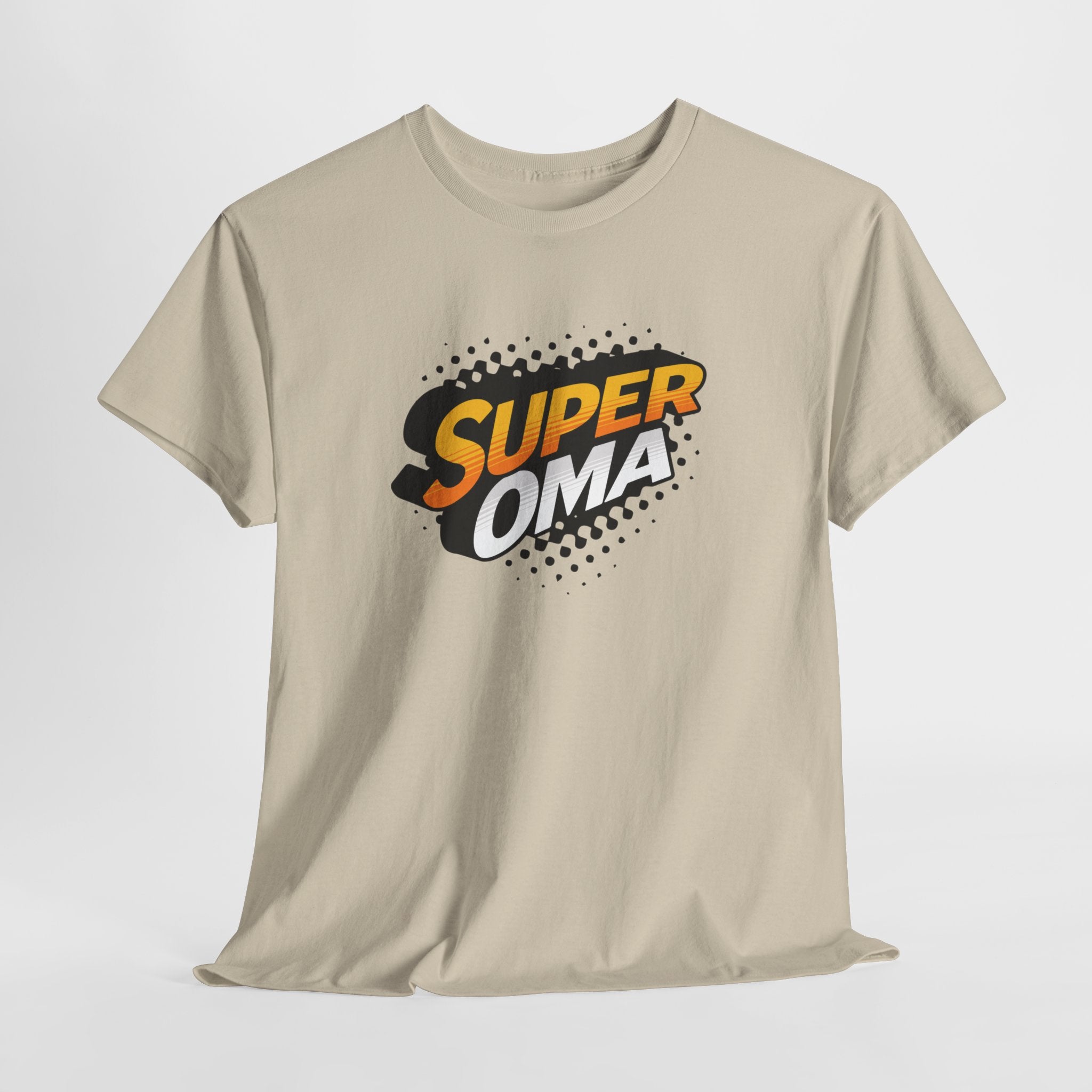 Moederdag Mama Cadeau - T-shirt - Super Oma - Oversized - #81