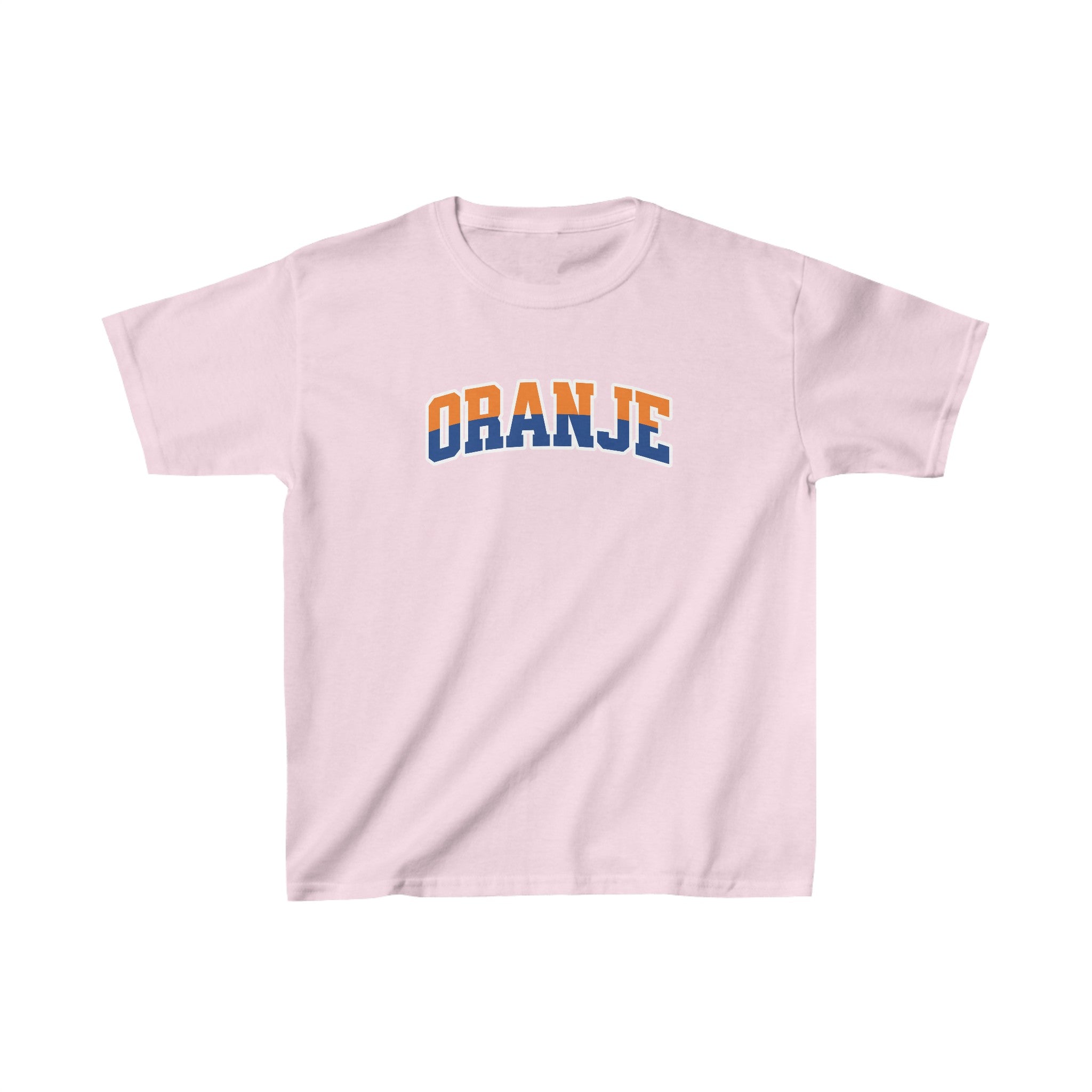 Oranje Cropped T-shirt voor Dames- ORANJE