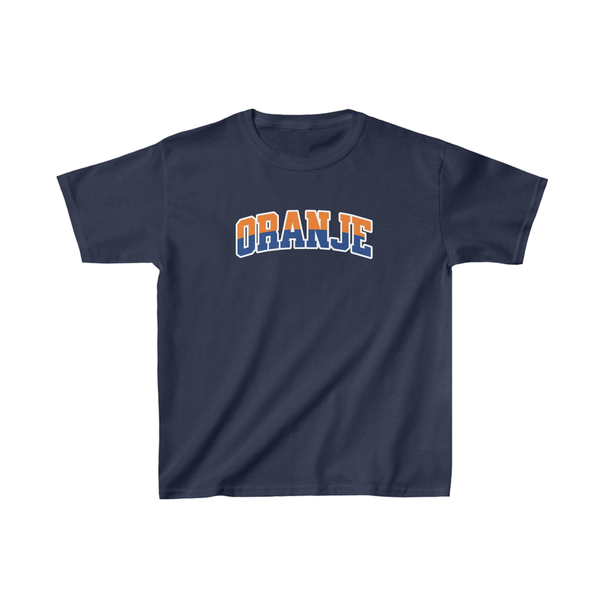 Oranje Cropped T-shirt voor Dames- ORANJE