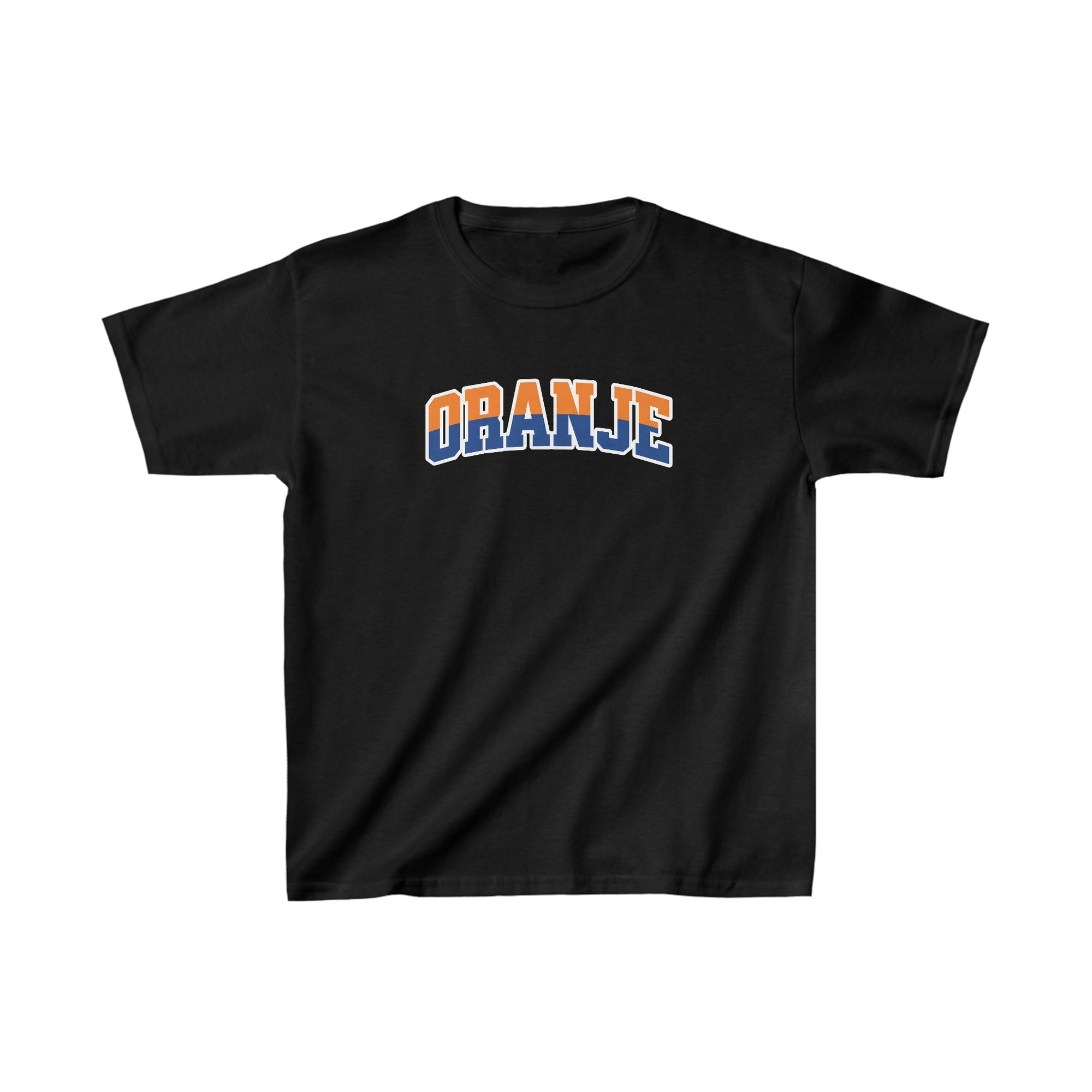 Oranje Cropped T-shirt voor Dames- ORANJE