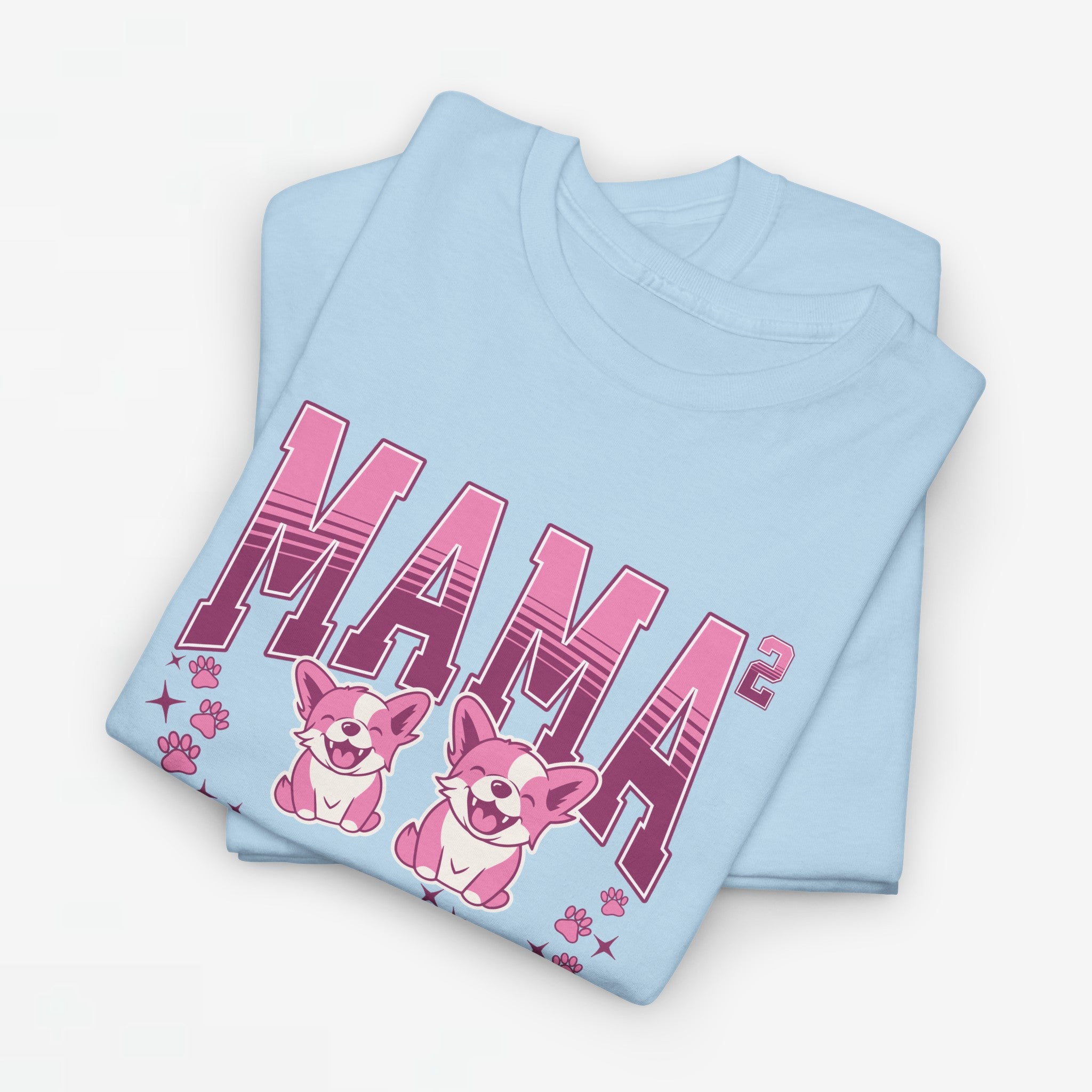 Moederdag Mama Cadeau - T-shirt - Mama van 2 - Oversized - #93