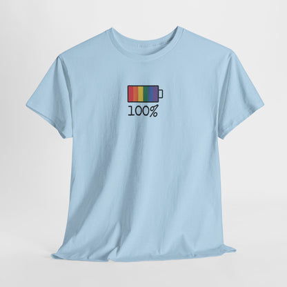 Gay Pride T-shirt - 100% Regenboog - Oversized #33